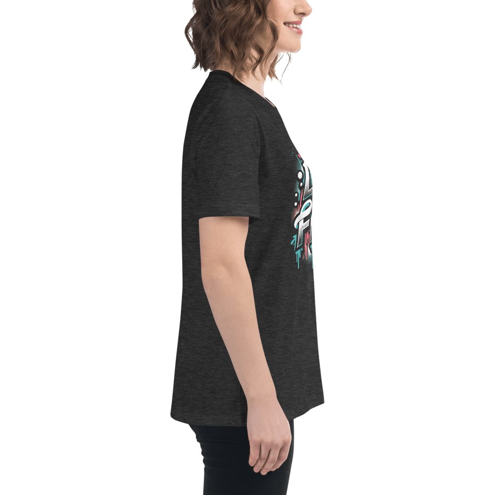 Lockeres Damen T-Shirt "Live Free" - Artexio