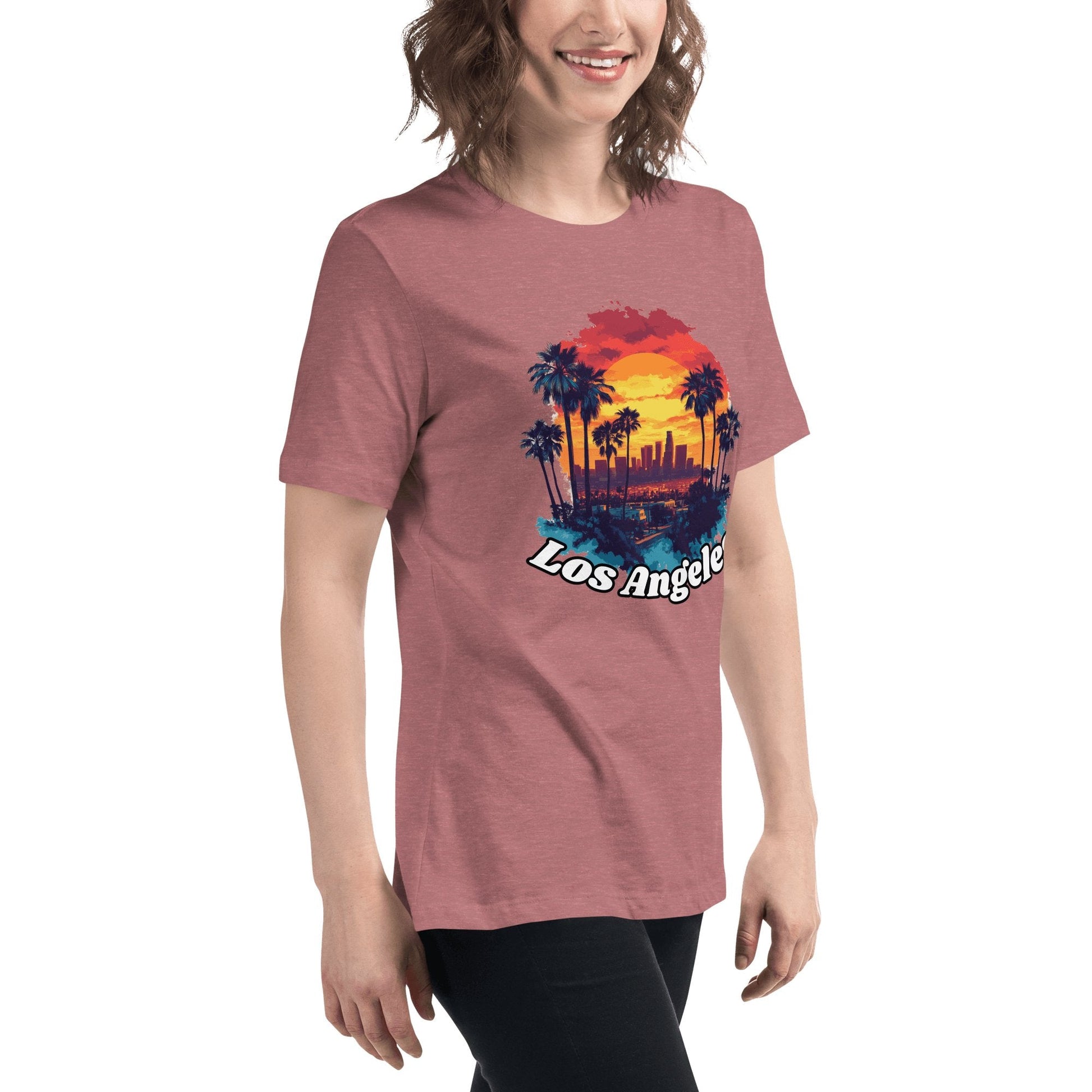 Lockeres Damen T-Shirt "Los Angeles" - Artexio