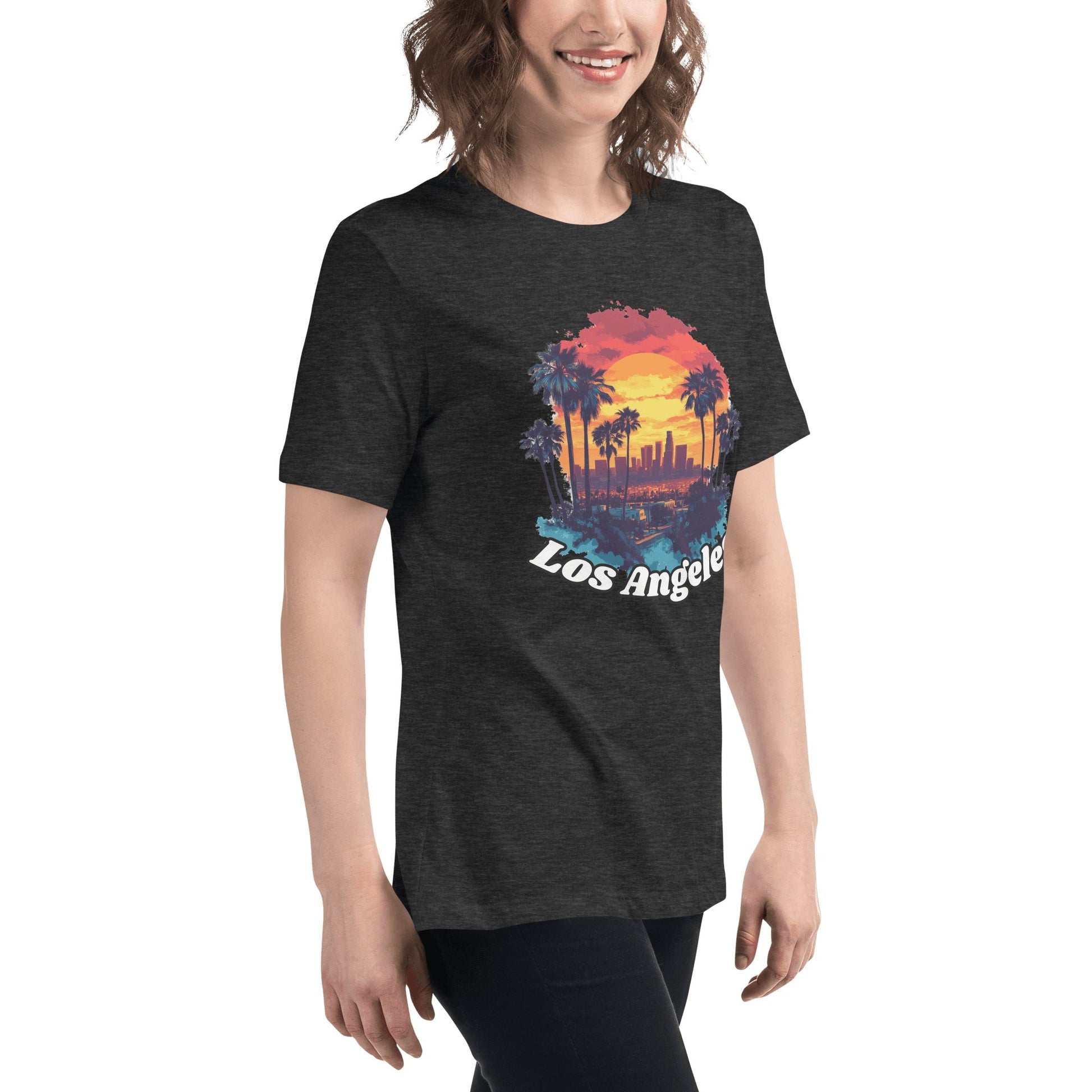 Lockeres Damen T-Shirt "Los Angeles" - Artexio