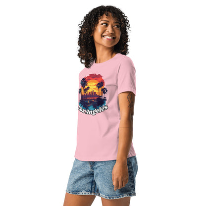 Lockeres Damen T-Shirt "Los Angeles" - Artexio