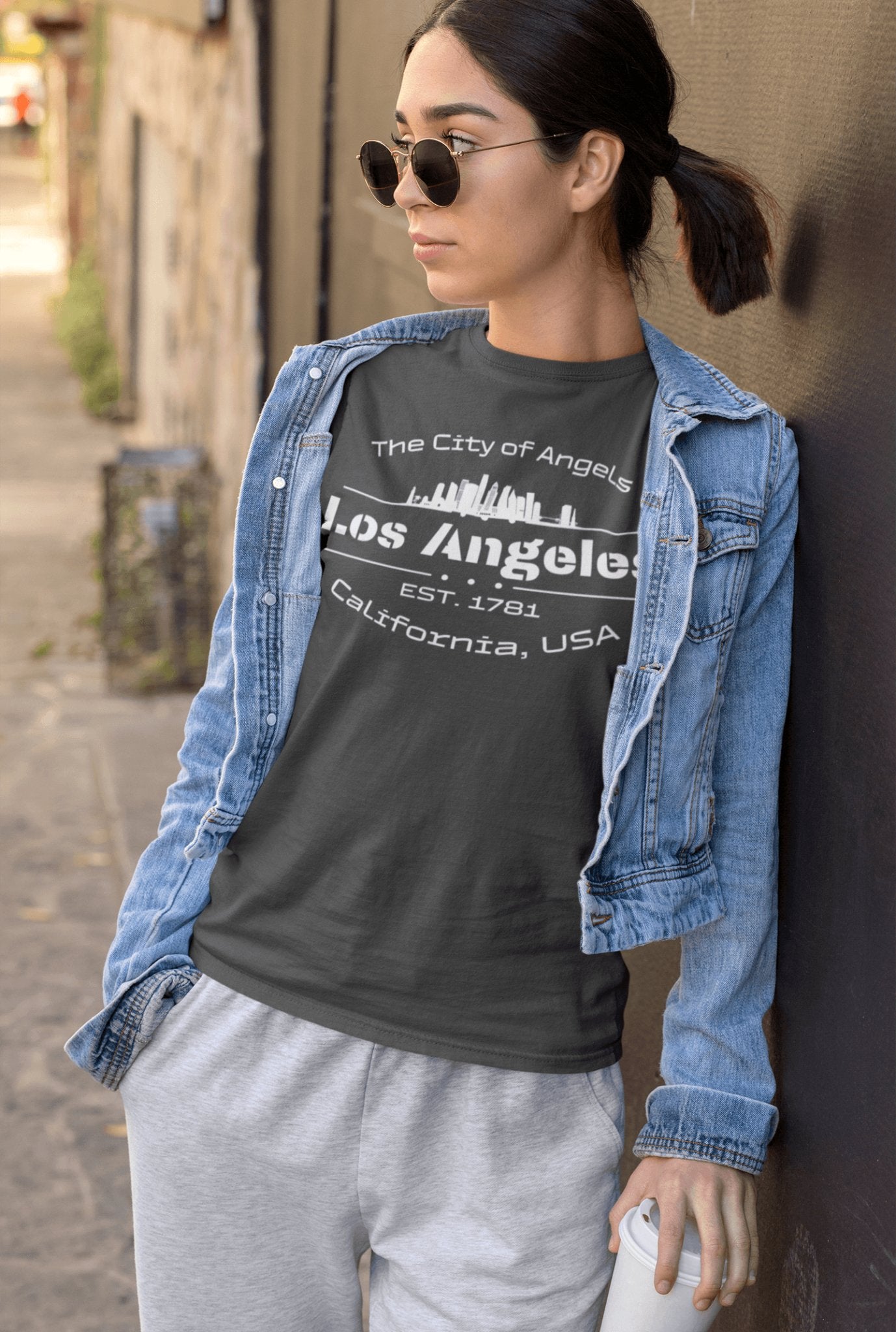 Lockeres Damen T-Shirt "Los Angeles" - Artexio