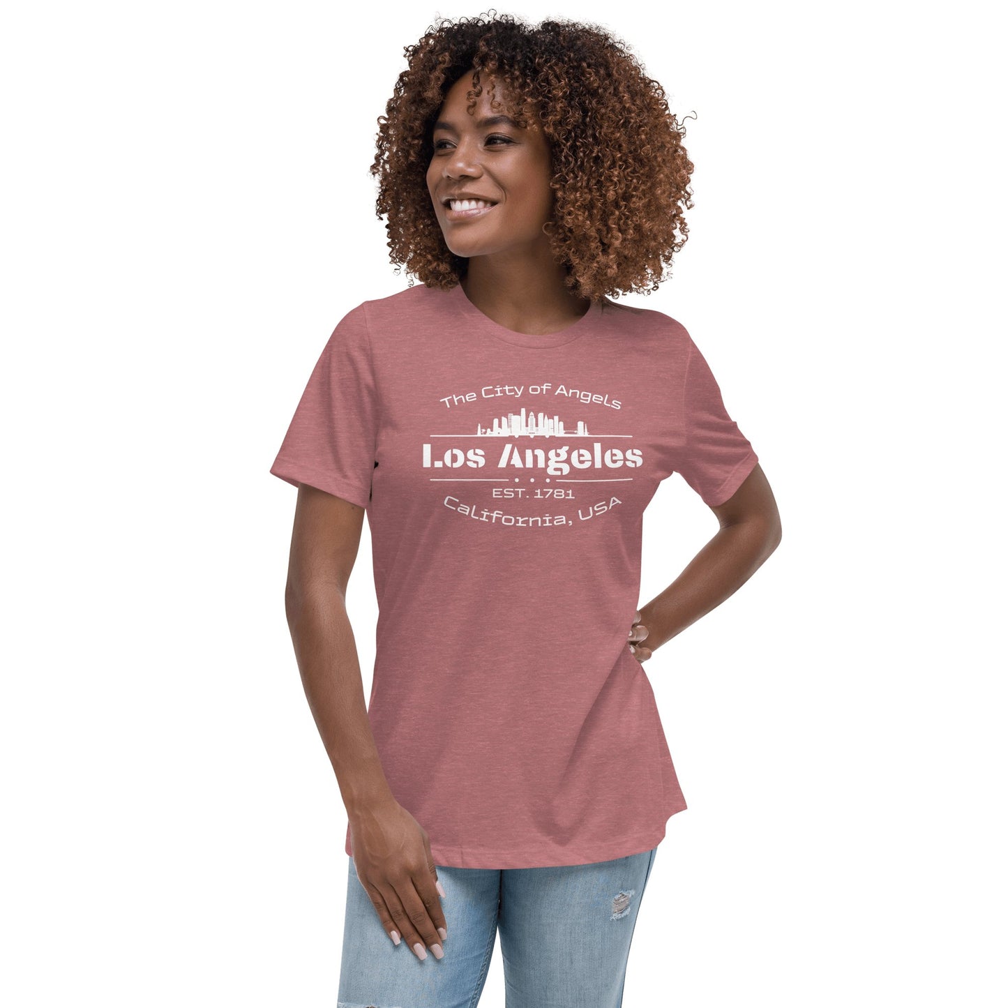 Lockeres Damen T-Shirt "Los Angeles" - Artexio