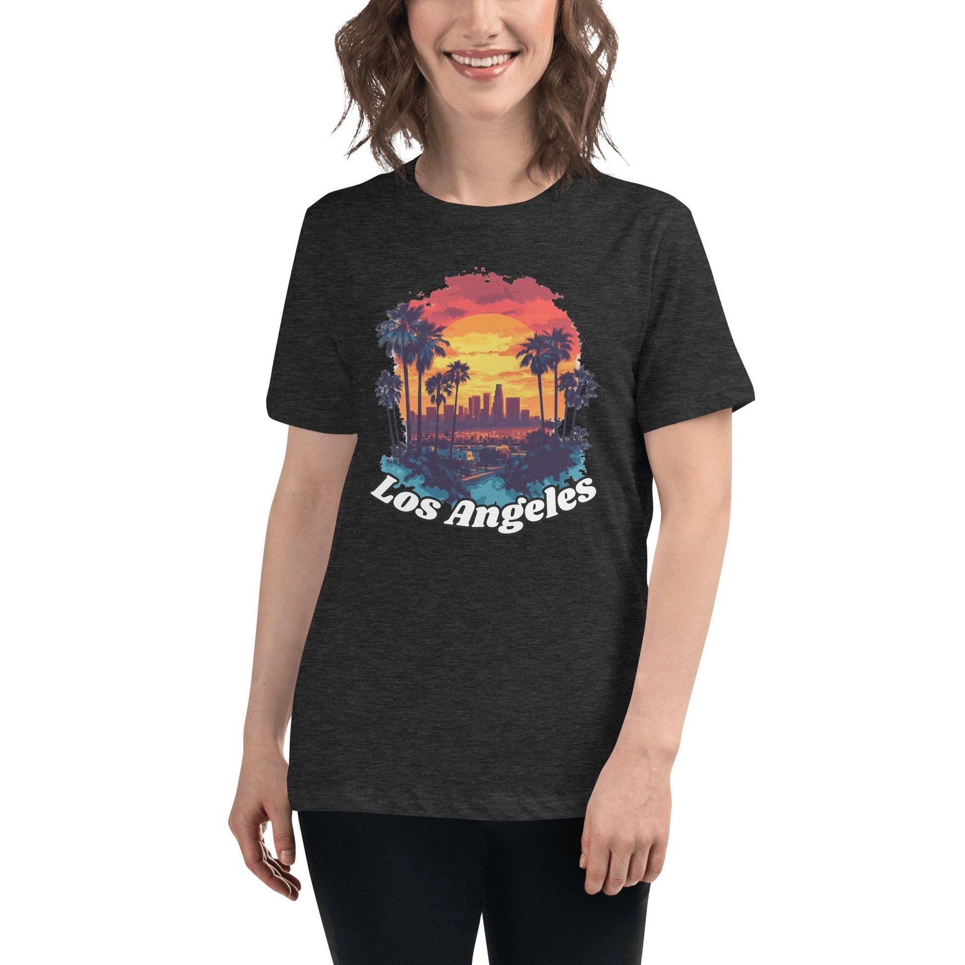 Lockeres Damen T-Shirt "Los Angeles" - Artexio