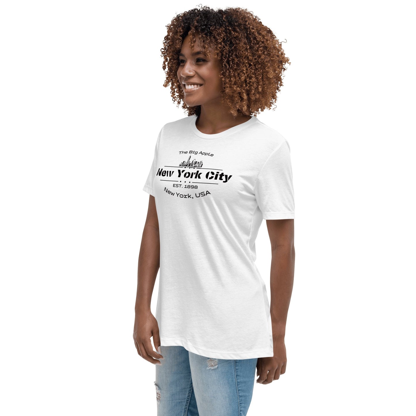 Lockeres Damen T-Shirt "New York City" - Artexio