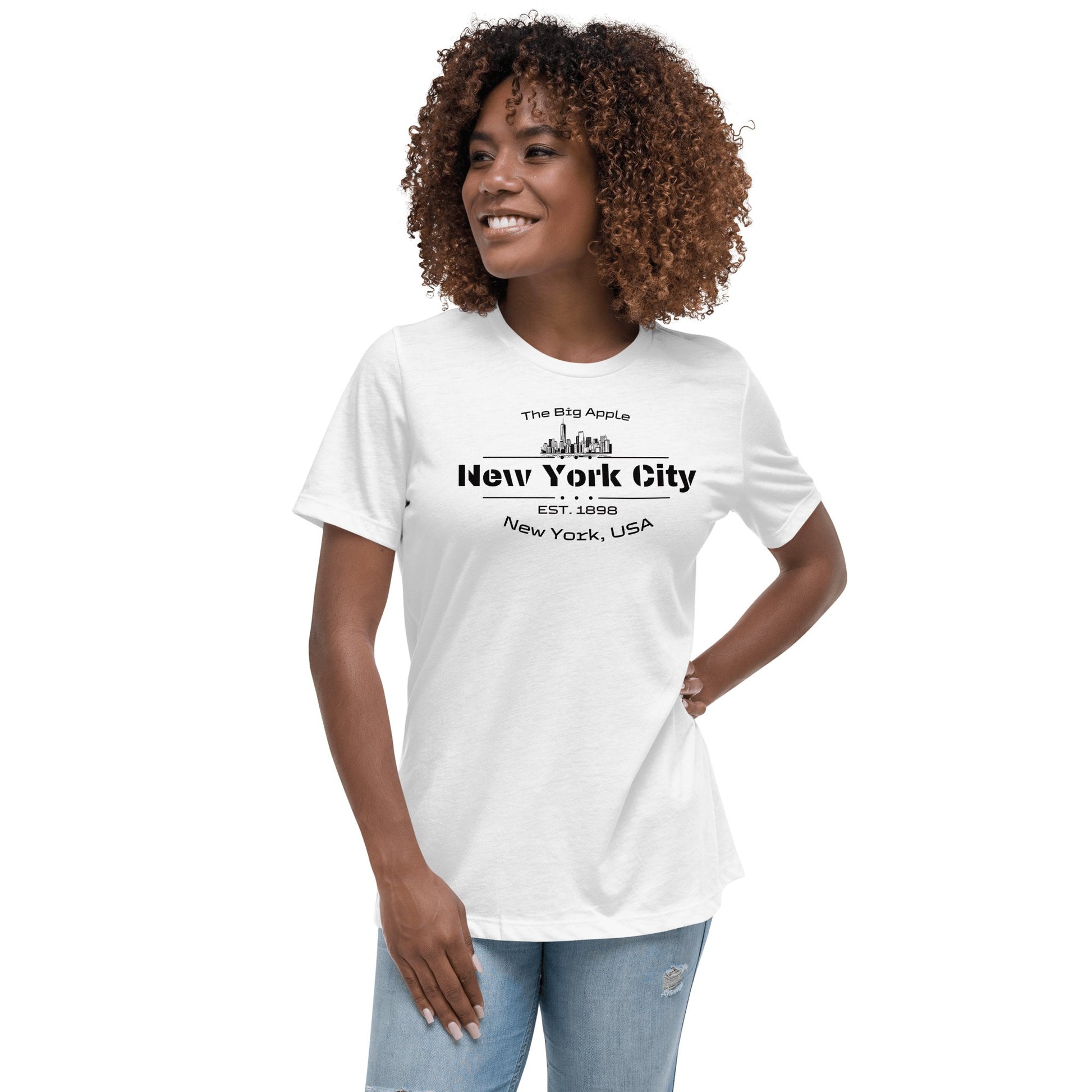 Lockeres Damen T-Shirt "New York City" - Artexio