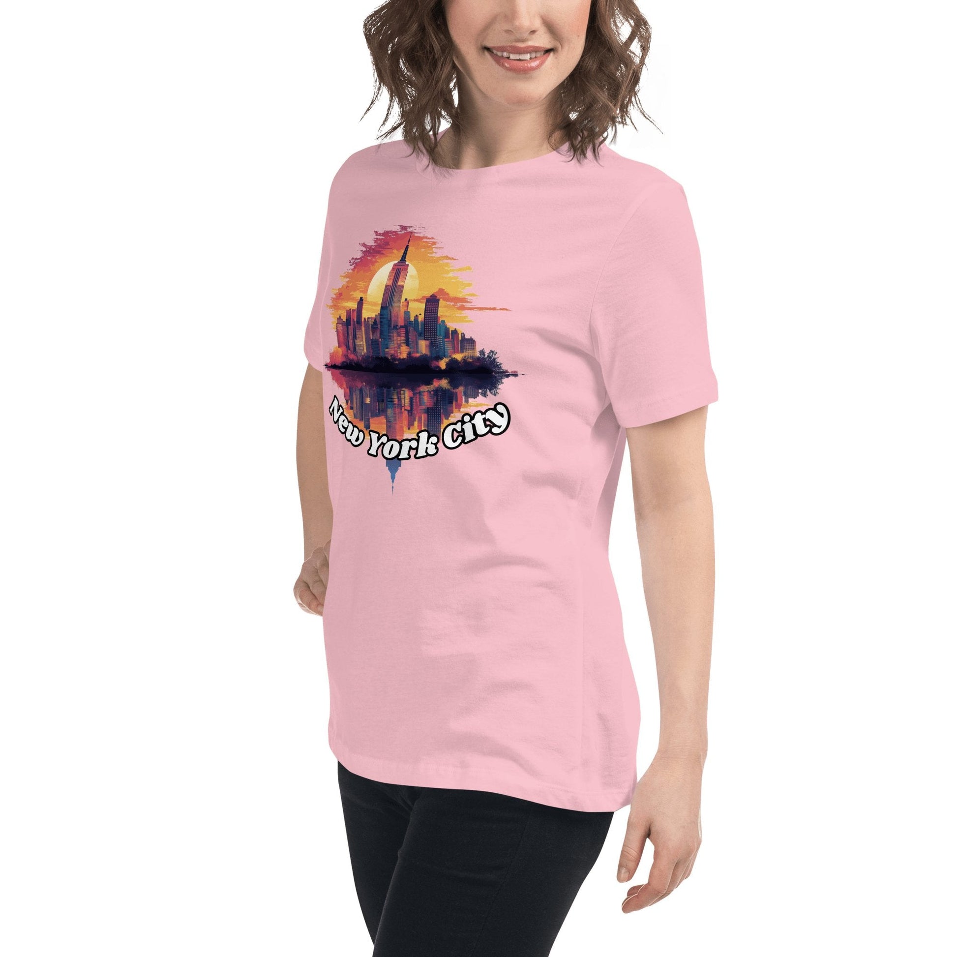 Lockeres Damen T-Shirt "New York City" - Artexio