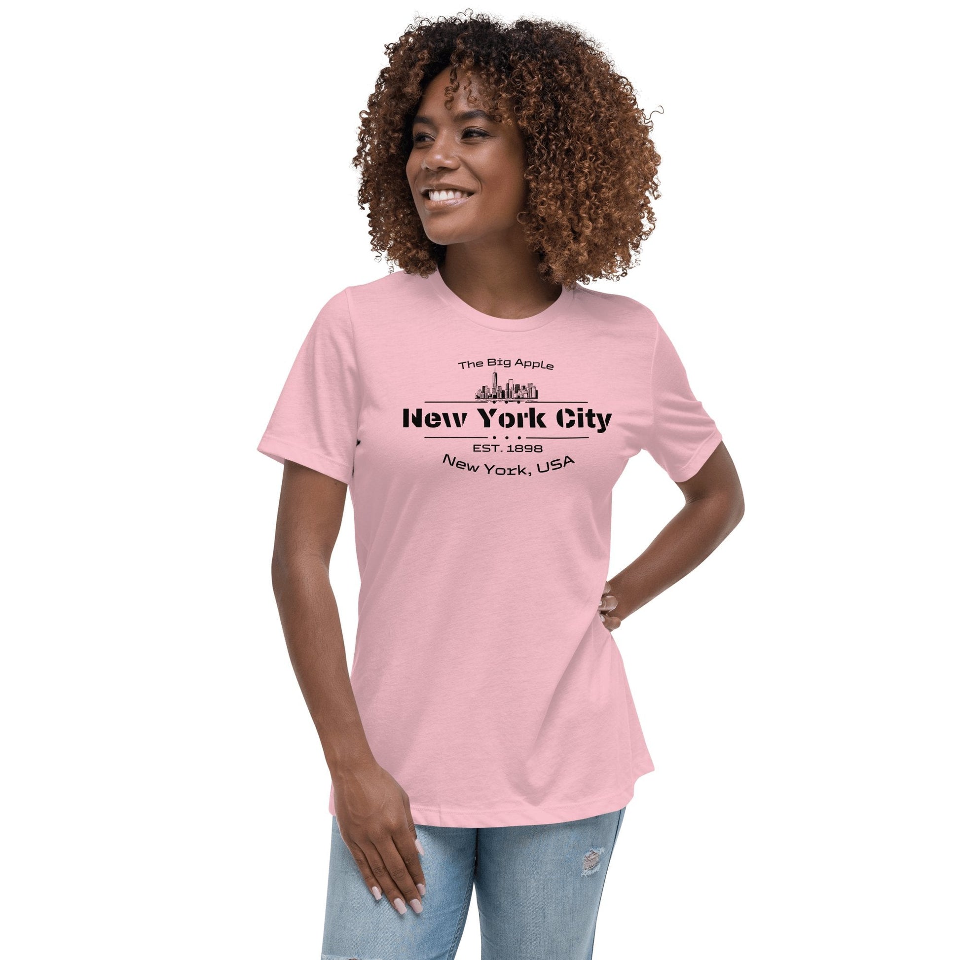 Lockeres Damen T-Shirt "New York City" - Artexio