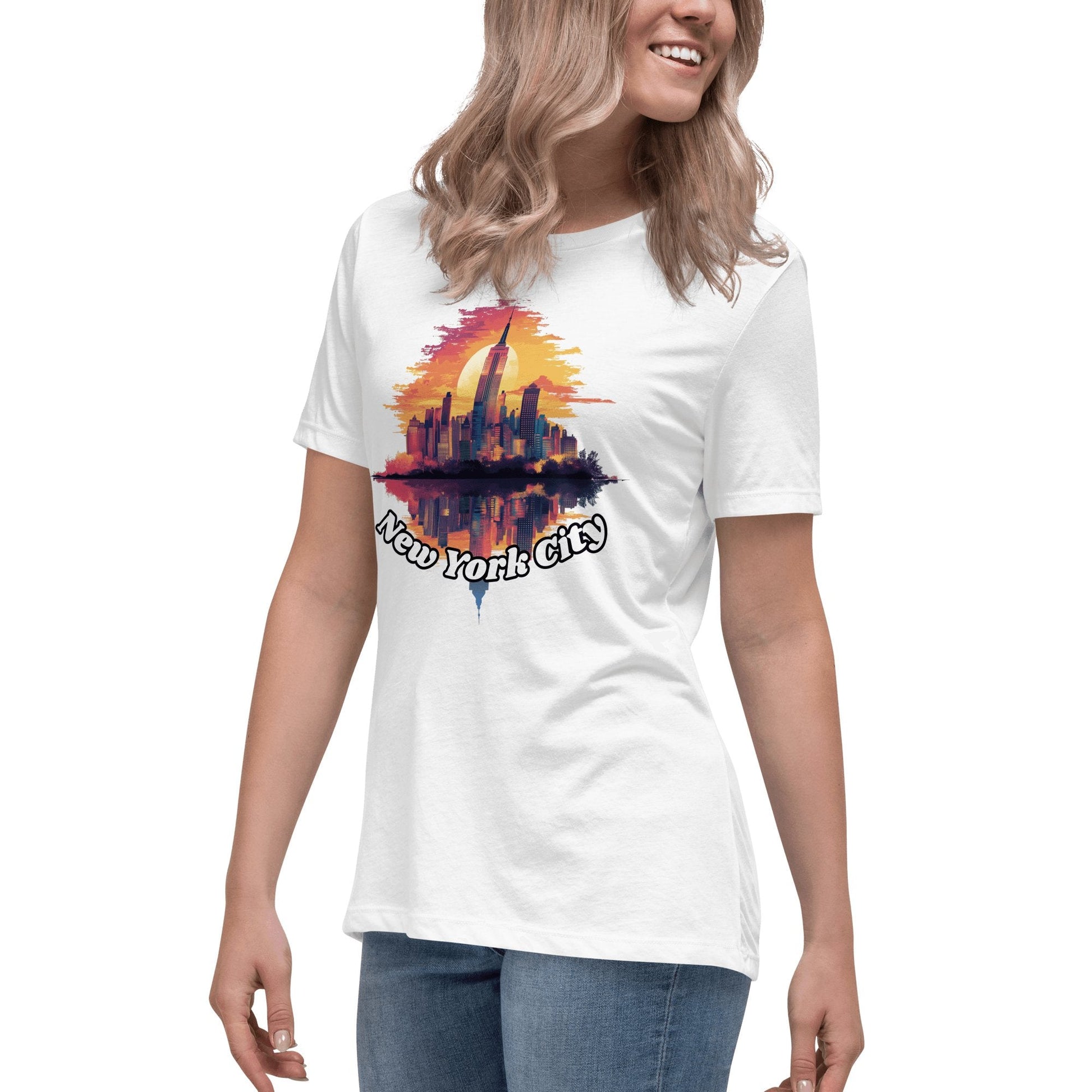 Lockeres Damen T-Shirt "New York City" - Artexio