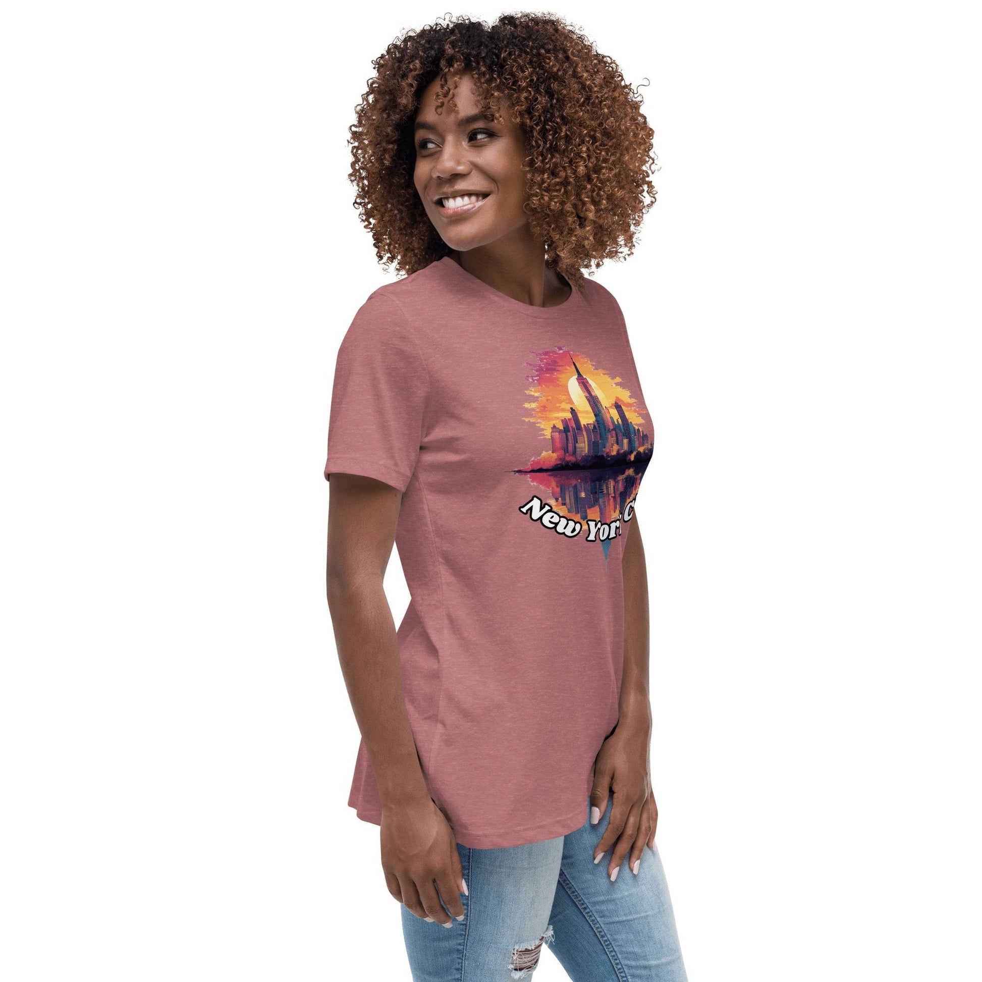 Lockeres Damen T-Shirt "New York City" - Artexio