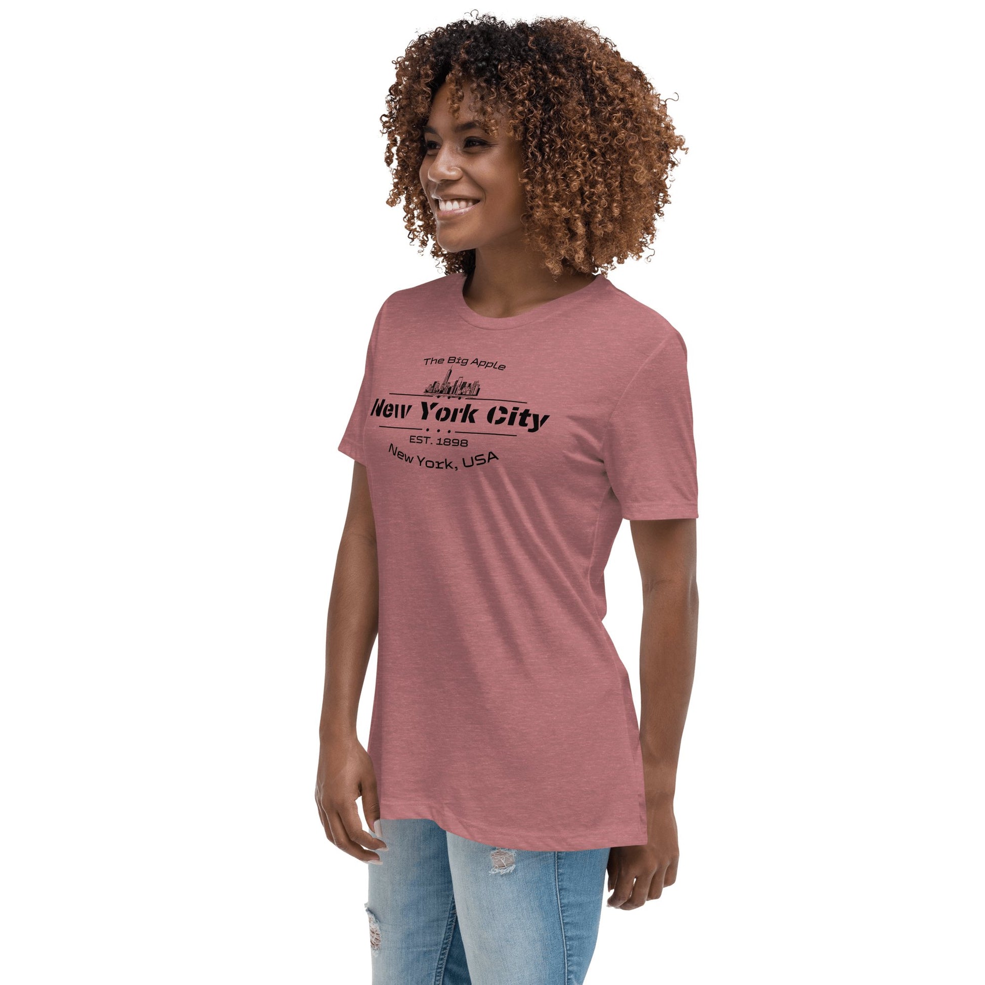 Lockeres Damen T-Shirt "New York City" - Artexio