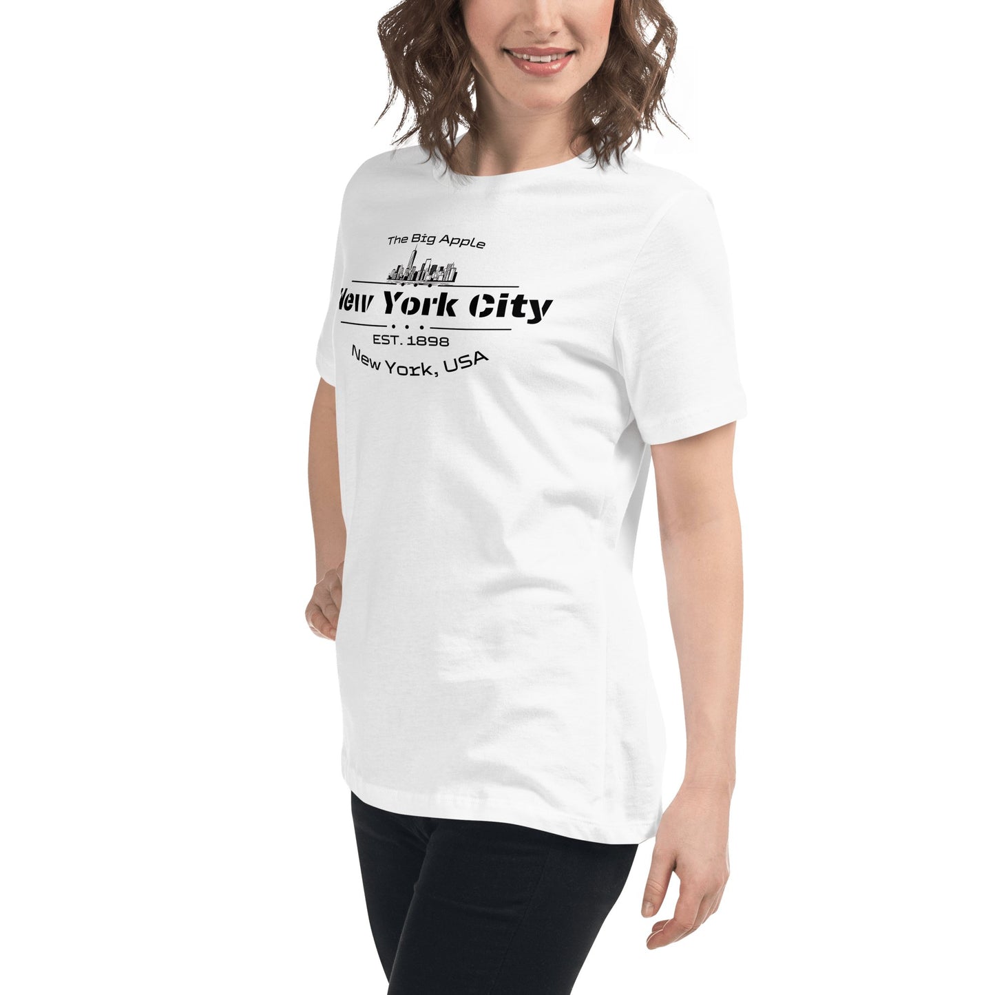 Lockeres Damen T-Shirt "New York City" - Artexio