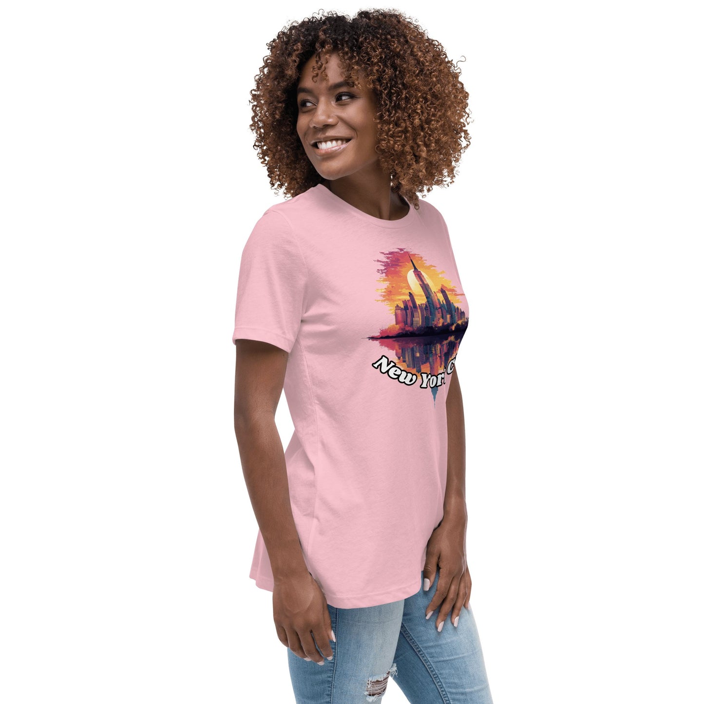 Lockeres Damen T-Shirt "New York City" - Artexio