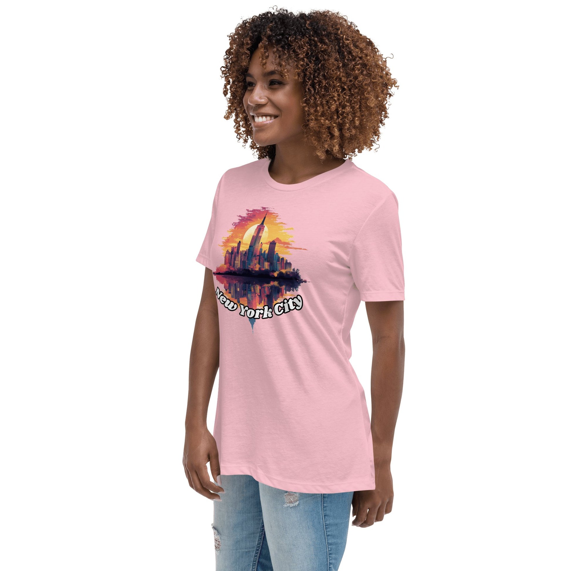 Lockeres Damen T-Shirt "New York City" - Artexio