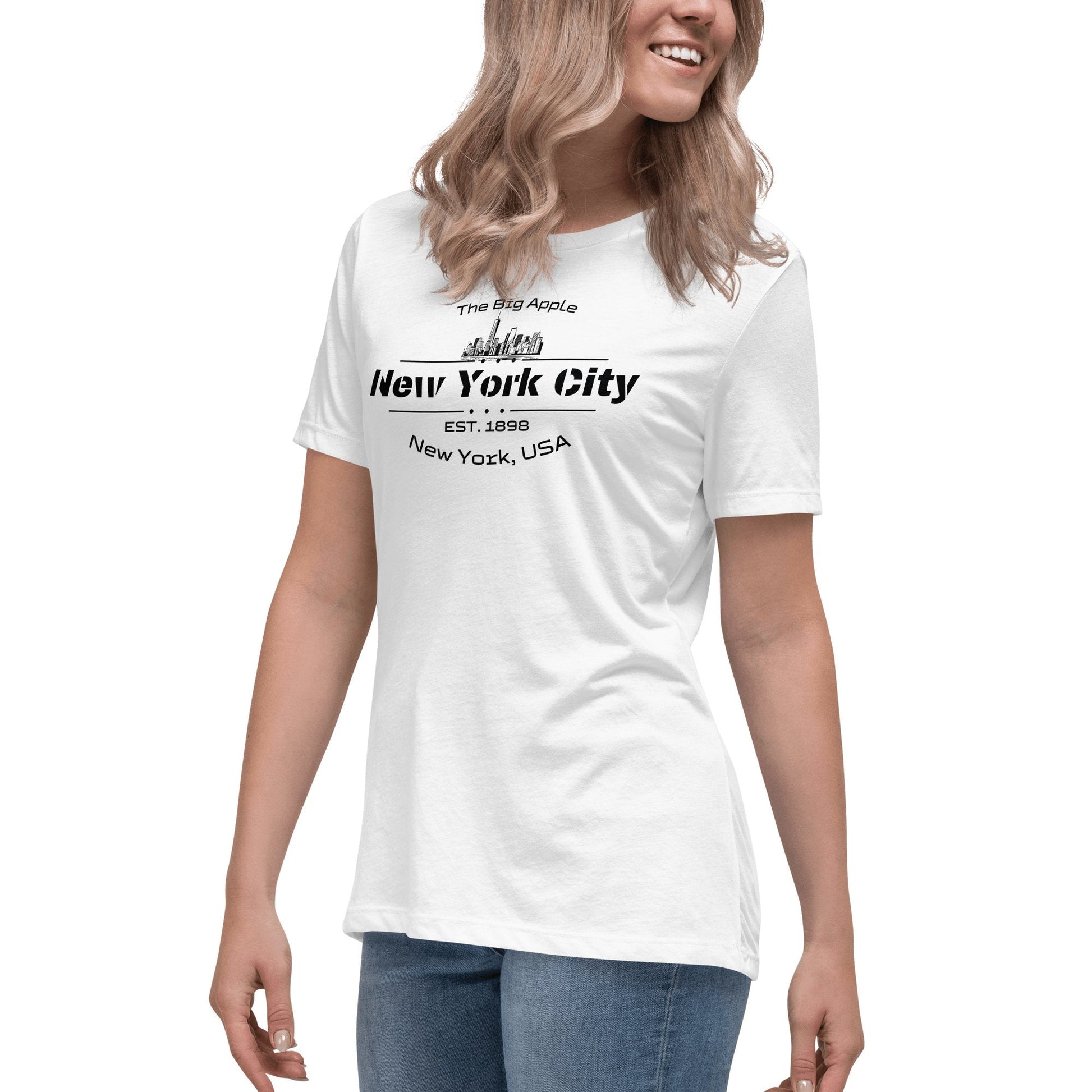 Lockeres Damen T-Shirt "New York City" - Artexio