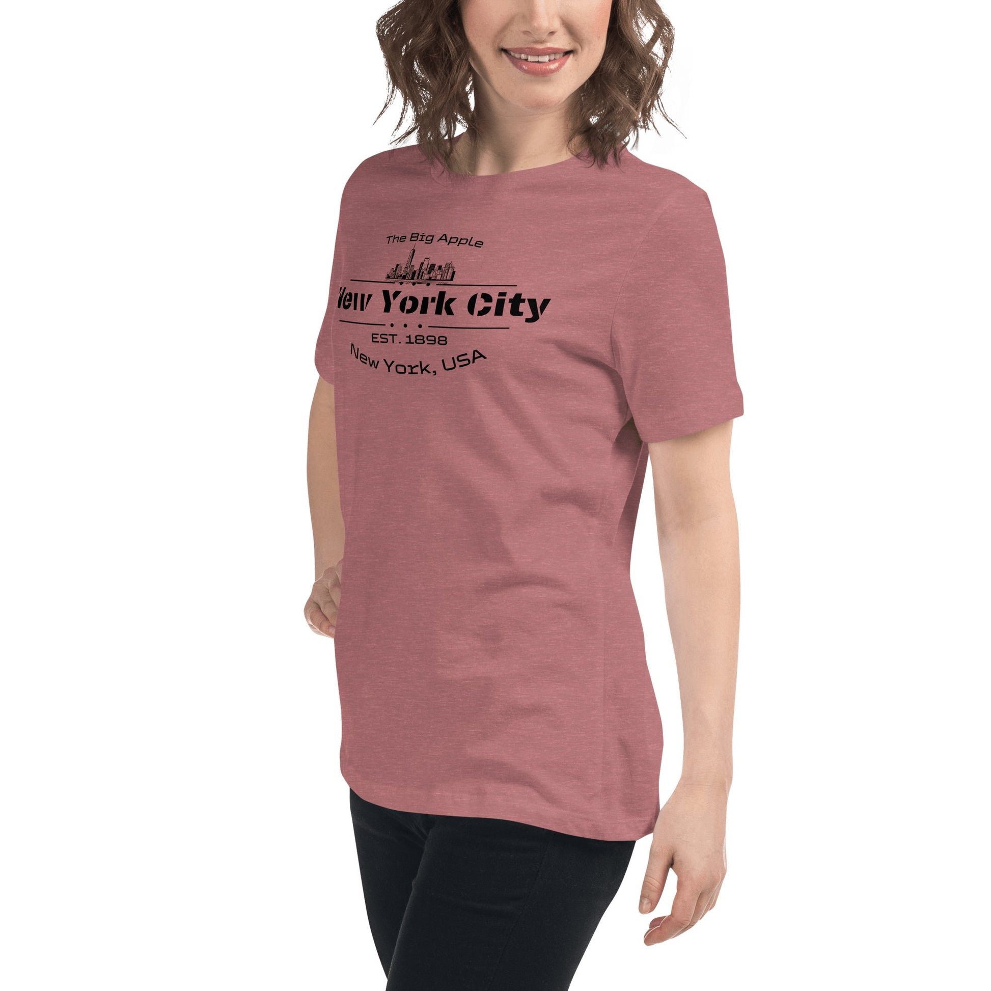 Lockeres Damen T-Shirt "New York City" - Artexio