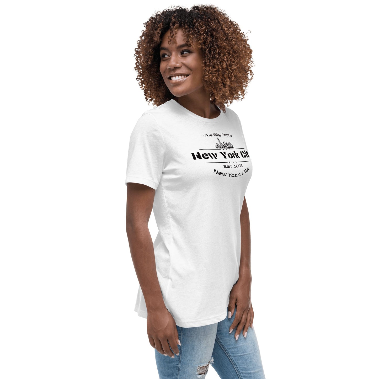 Lockeres Damen T-Shirt "New York City" - Artexio