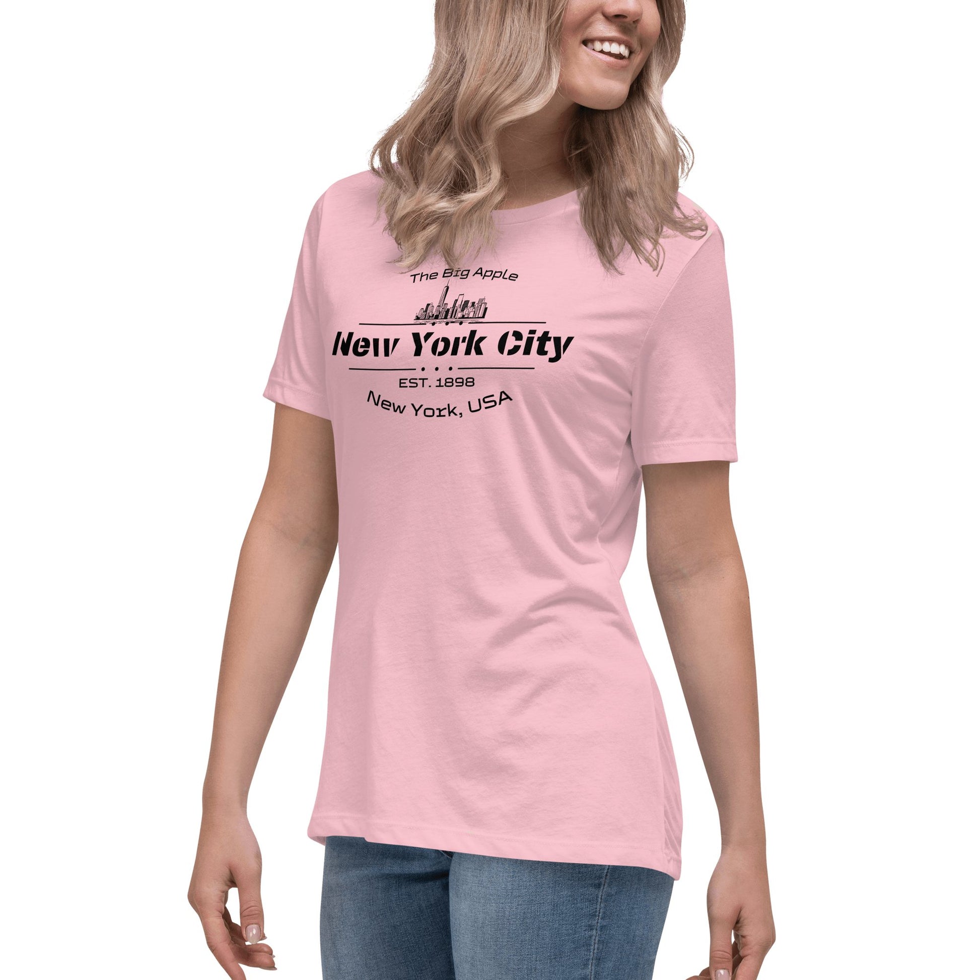 Lockeres Damen T-Shirt "New York City" - Artexio