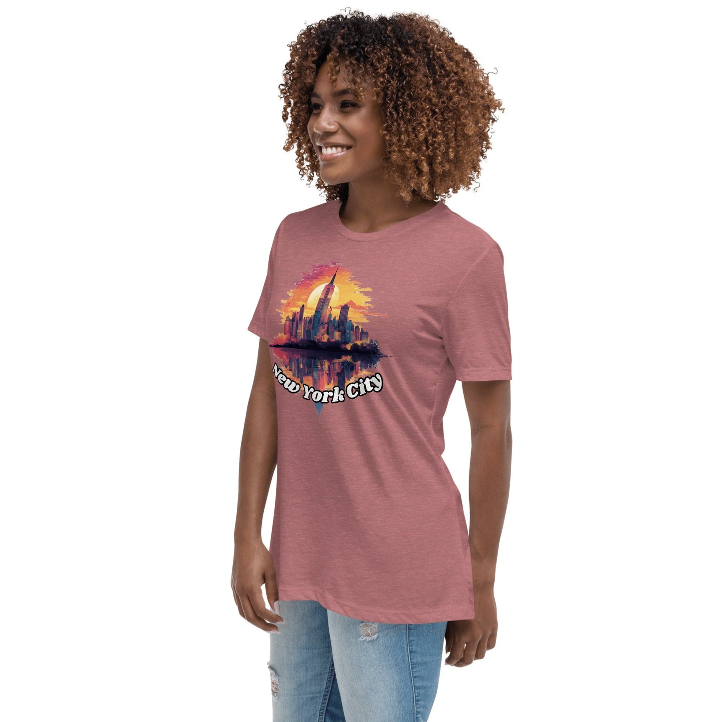 Lockeres Damen T-Shirt "New York City" - Artexio