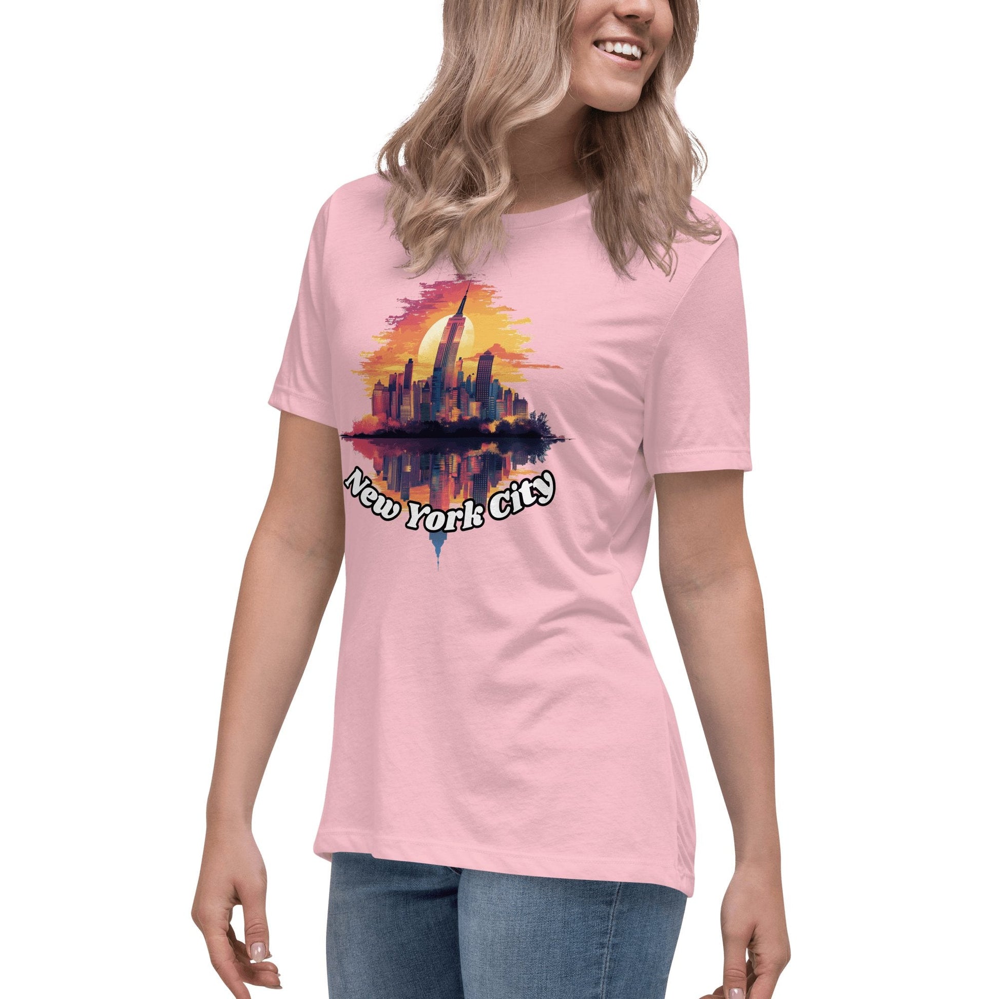 Lockeres Damen T-Shirt "New York City" - Artexio