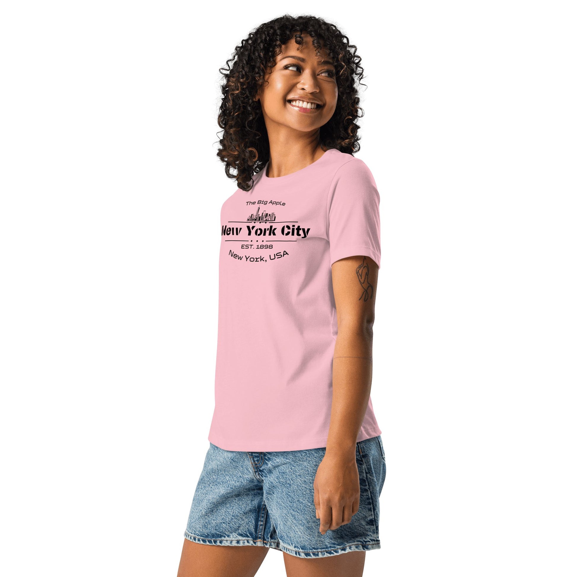 Lockeres Damen T-Shirt "New York City" - Artexio