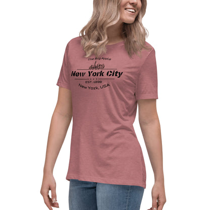 Lockeres Damen T-Shirt "New York City" - Artexio