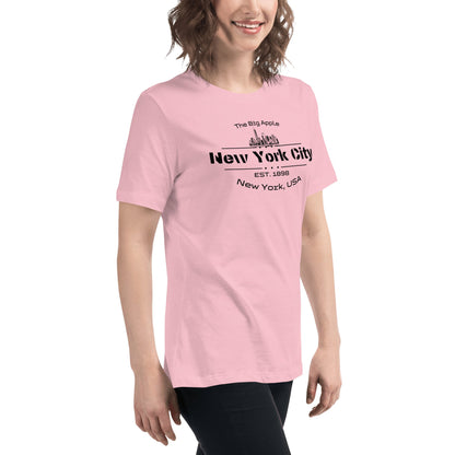 Lockeres Damen T-Shirt "New York City" - Artexio