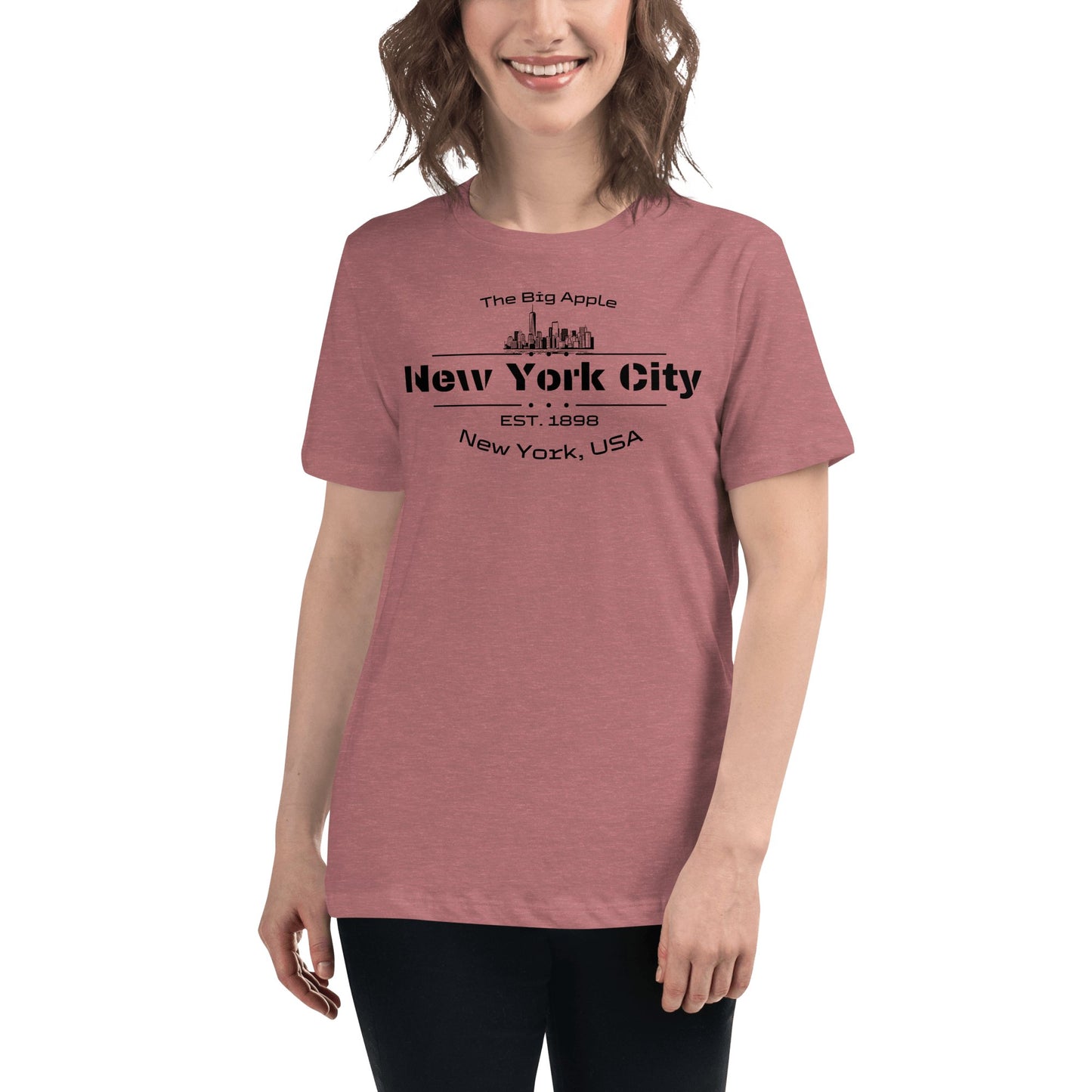 Lockeres Damen T-Shirt "New York City" - Artexio