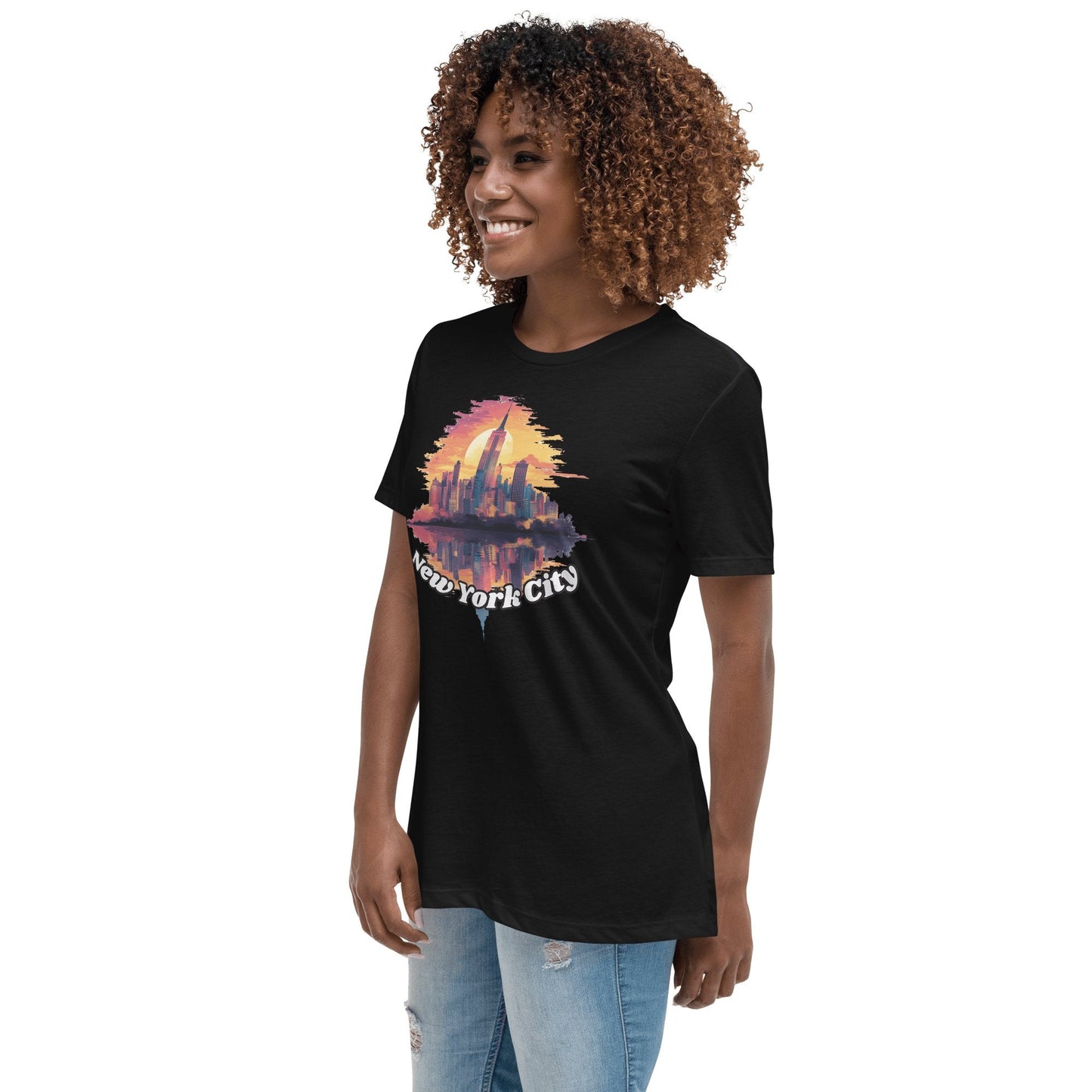 Lockeres Damen T-Shirt "New York City" - Artexio