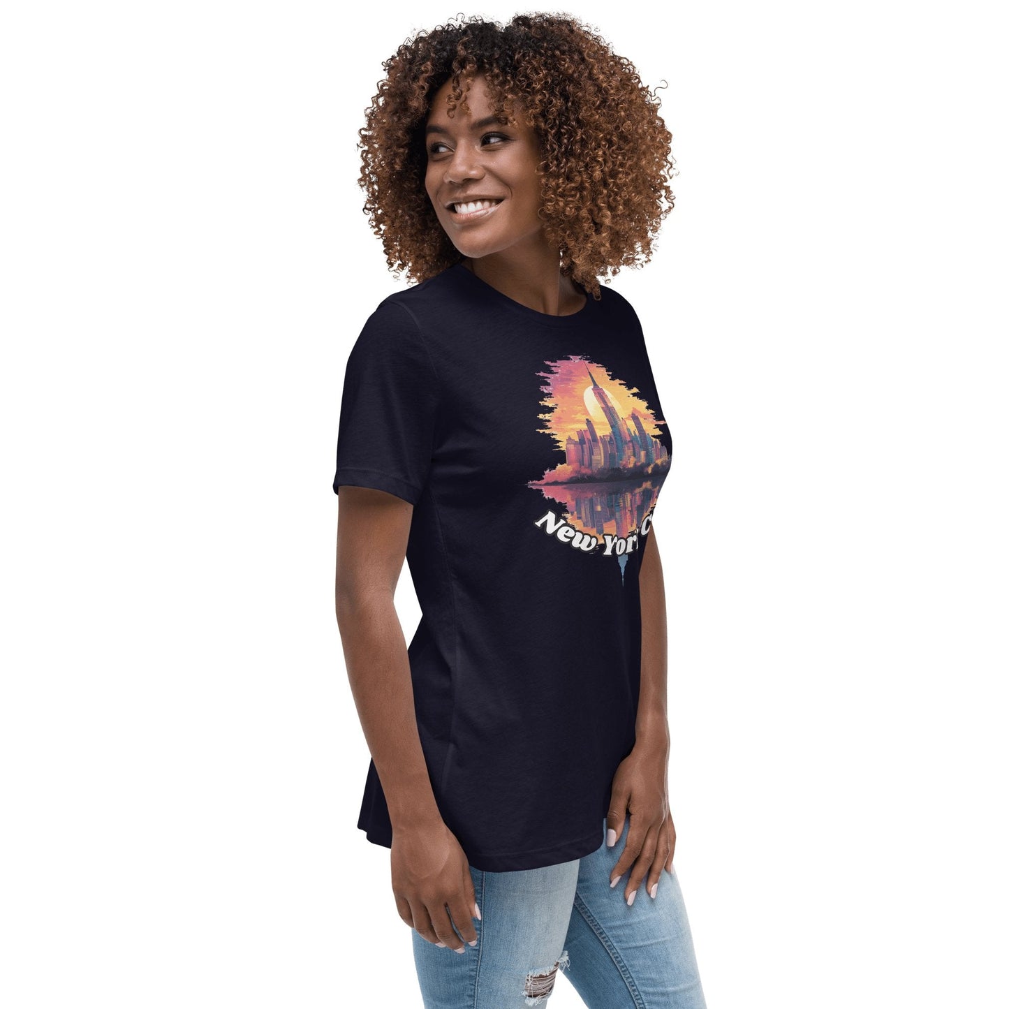 Lockeres Damen T-Shirt "New York City" - Artexio