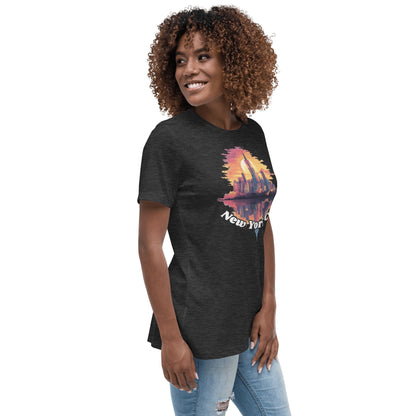 Lockeres Damen T-Shirt "New York City" - Artexio