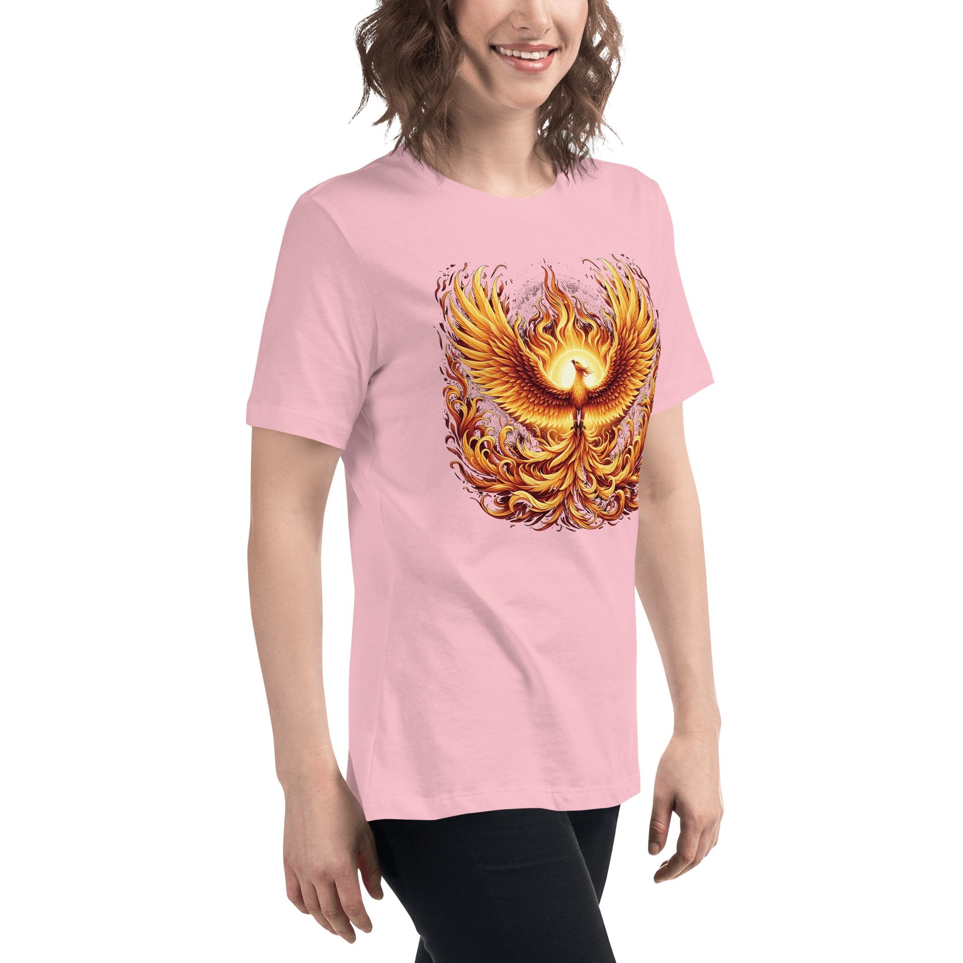 Lockeres Damen T-Shirt "Phoenix" - Artexio