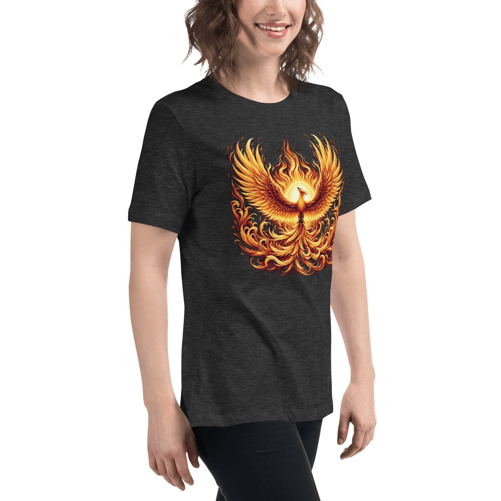 Lockeres Damen T-Shirt "Phoenix" - Artexio