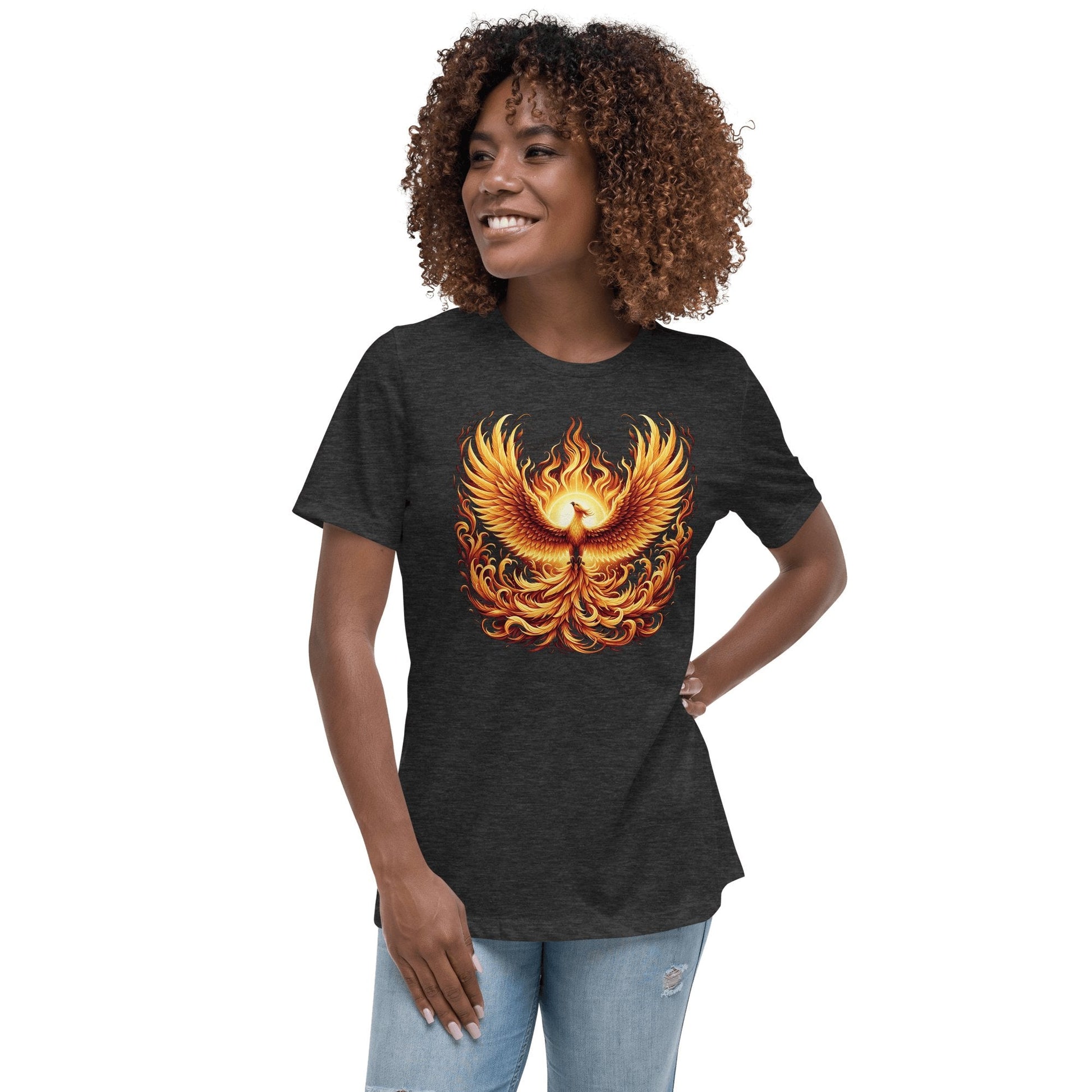 Lockeres Damen T-Shirt "Phoenix" - Artexio