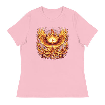 Lockeres Damen T-Shirt "Phoenix" - Artexio