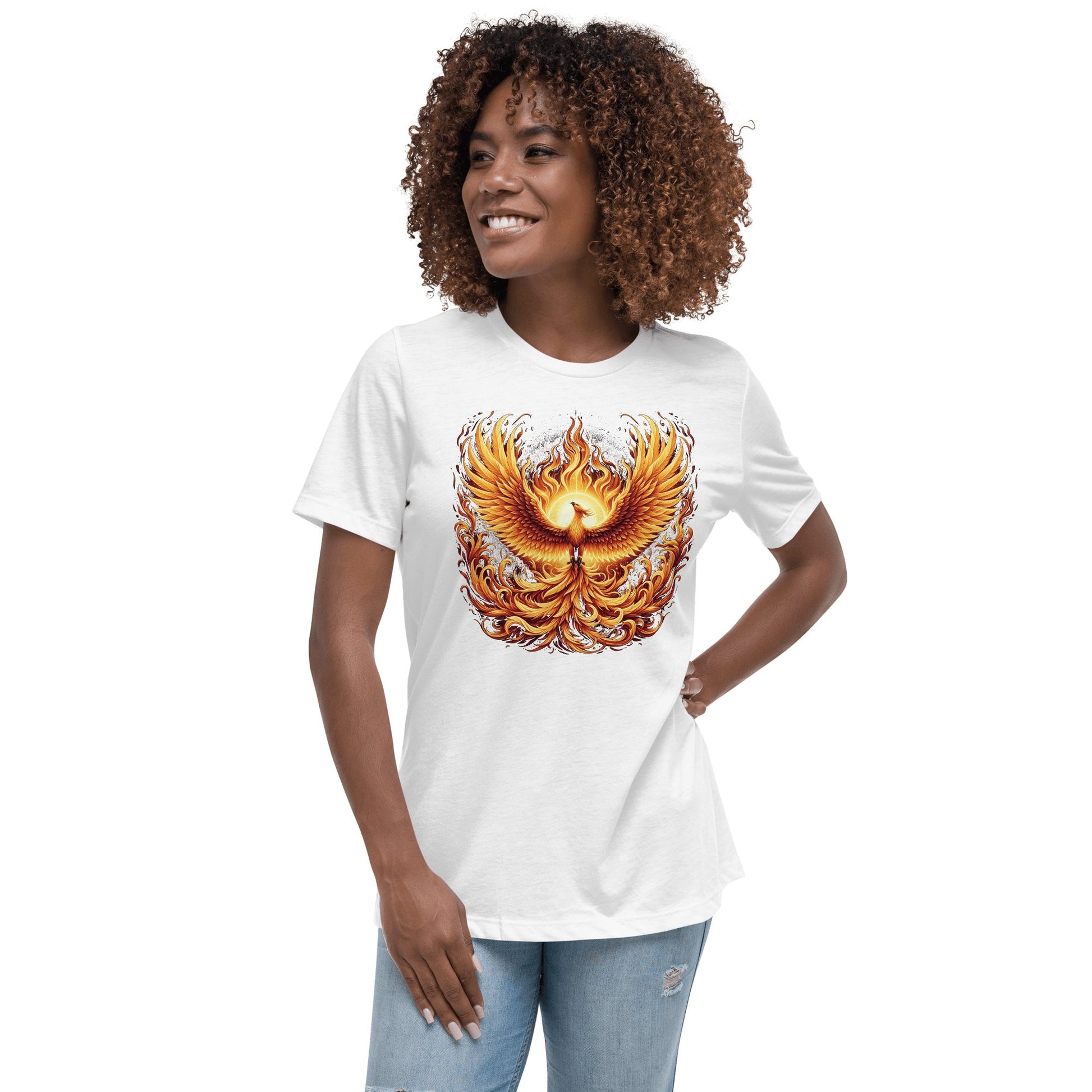 Lockeres Damen T-Shirt "Phoenix" - Artexio