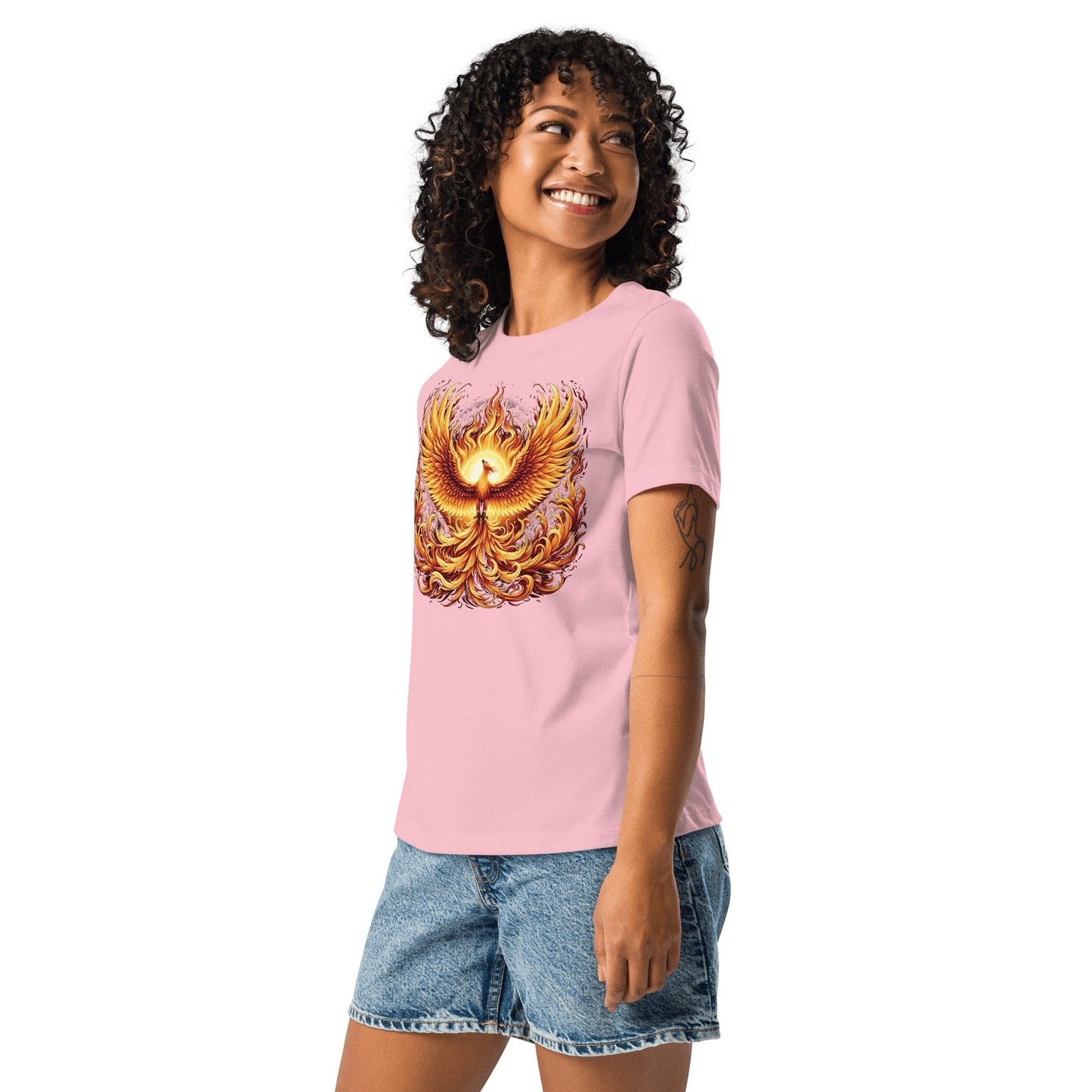 Lockeres Damen T-Shirt "Phoenix" - Artexio