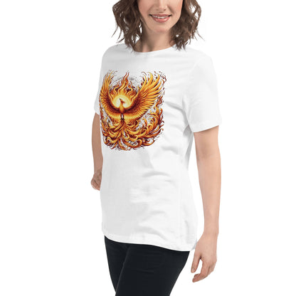 Lockeres Damen T-Shirt "Phoenix" - Artexio