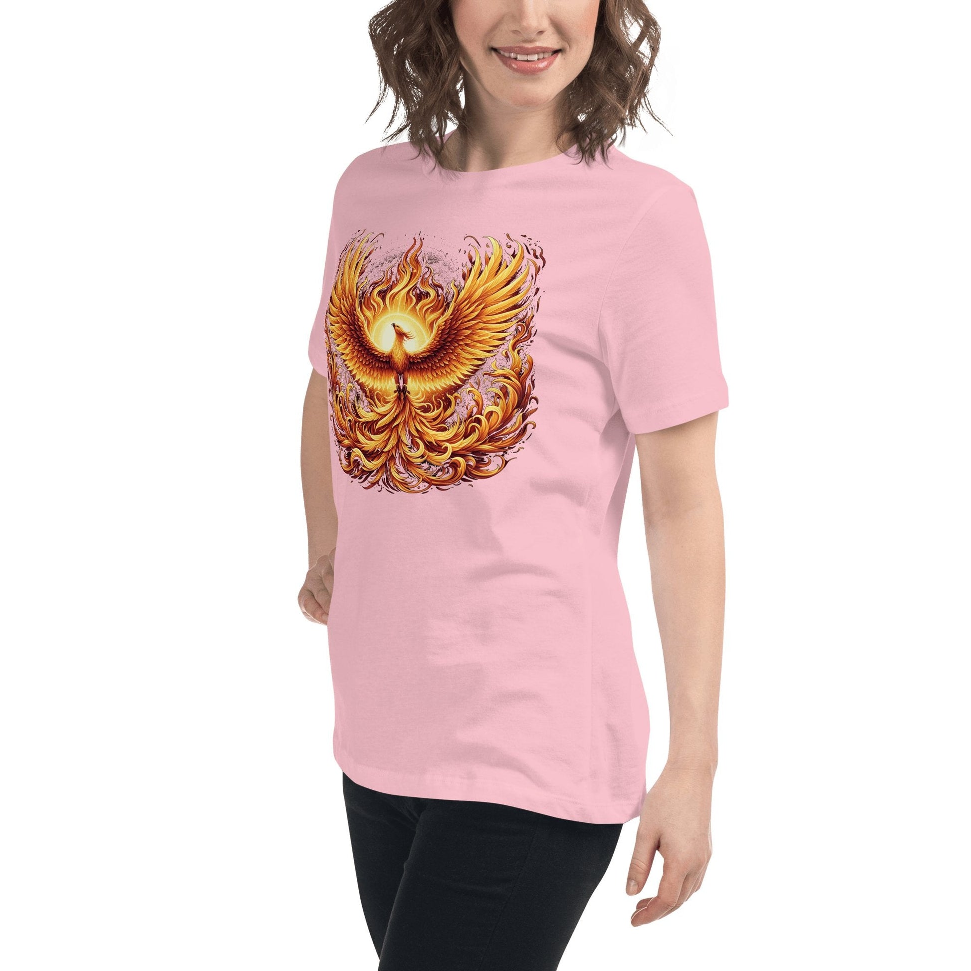 Lockeres Damen T-Shirt "Phoenix" - Artexio