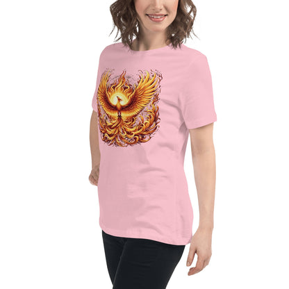 Lockeres Damen T-Shirt "Phoenix" - Artexio