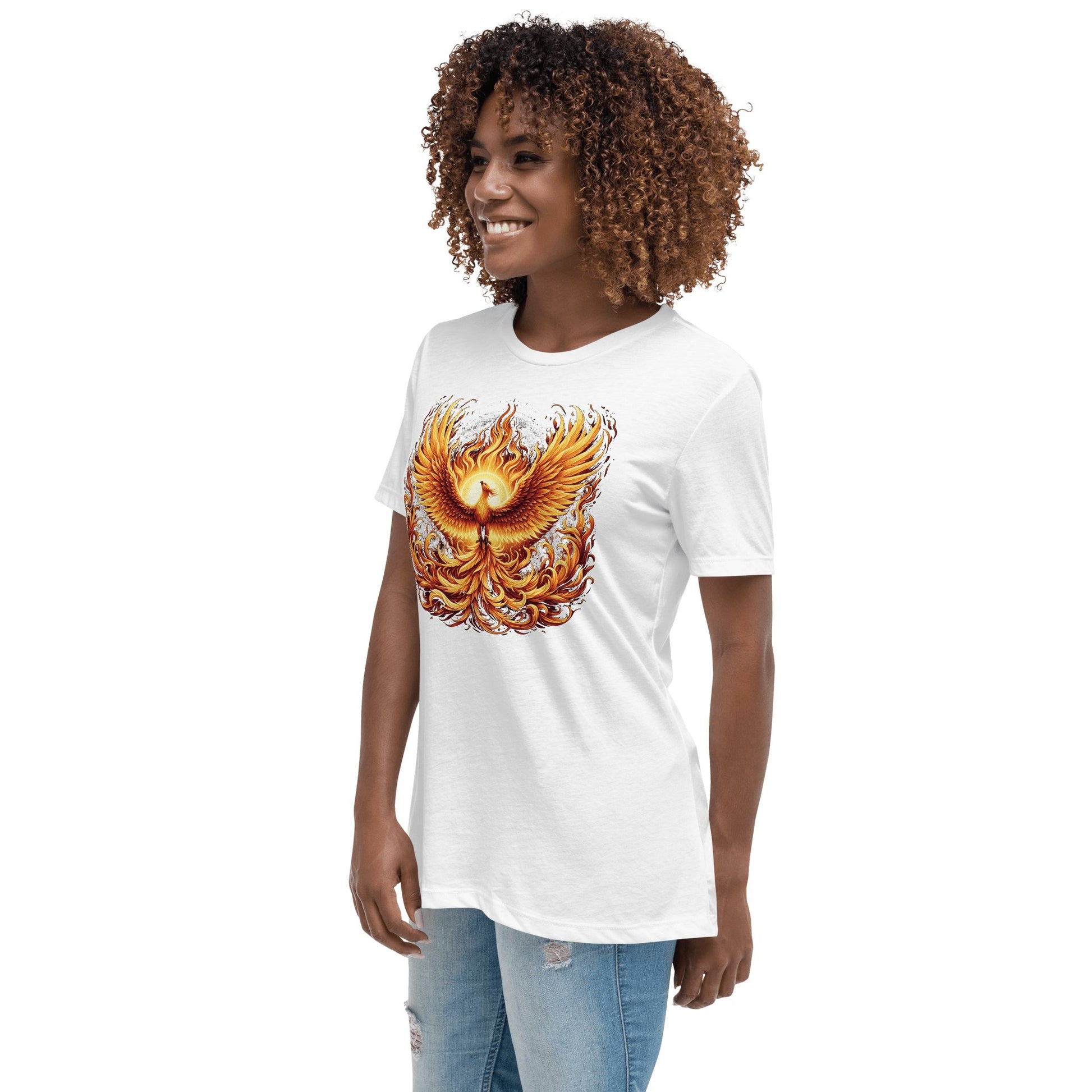 Lockeres Damen T-Shirt "Phoenix" - Artexio