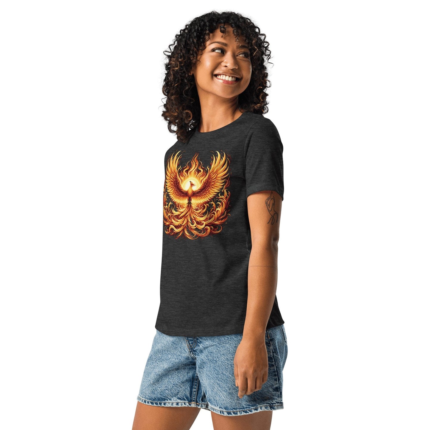 Lockeres Damen T-Shirt "Phoenix" - Artexio