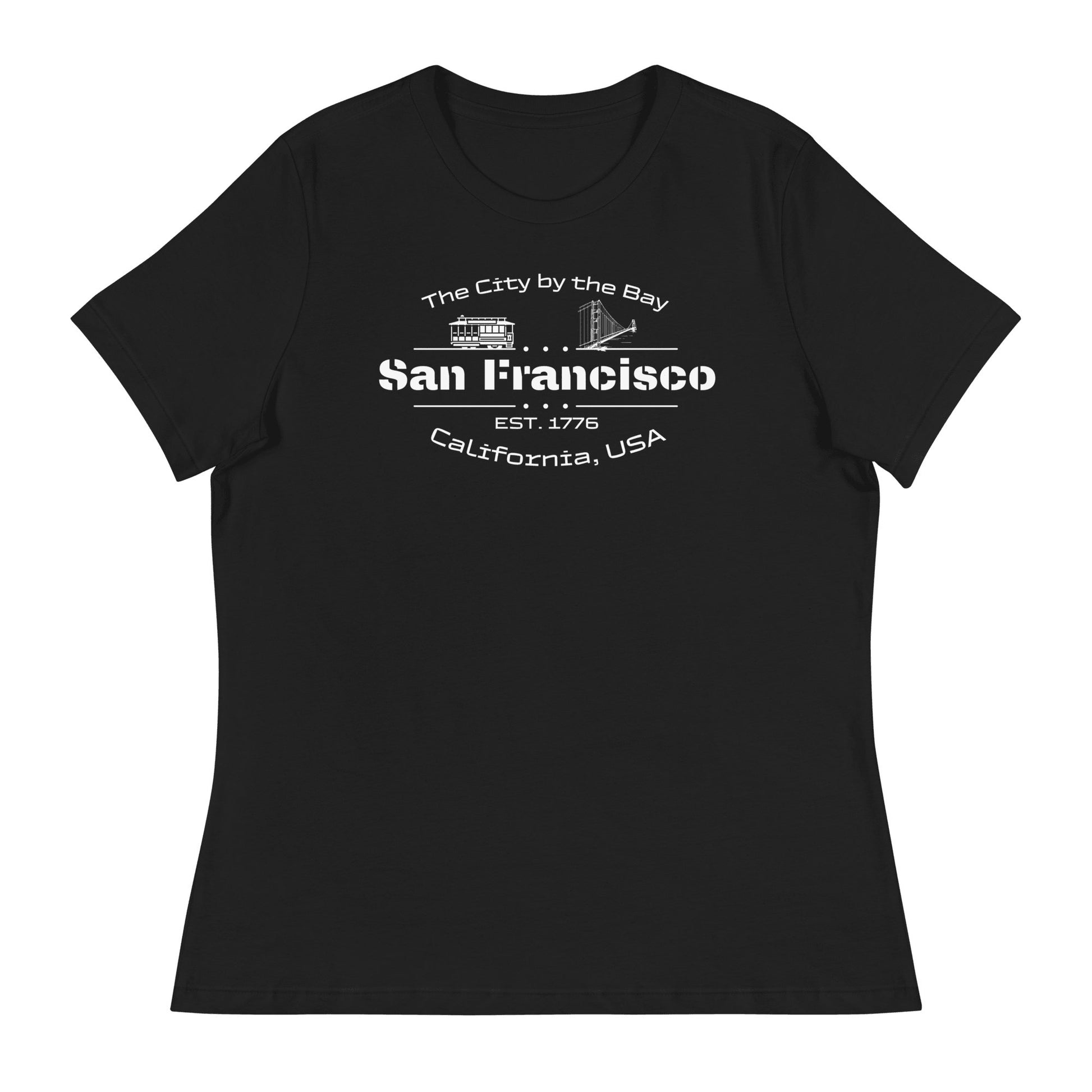 Lockeres Damen T-Shirt "San Francisco" - Artexio