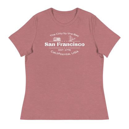 Lockeres Damen T-Shirt "San Francisco" - Artexio