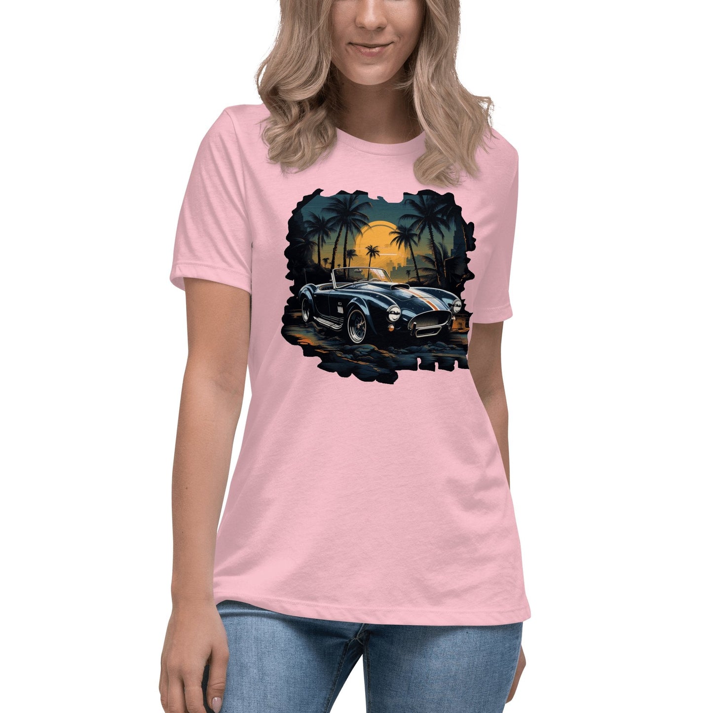 Lockeres Damen T-Shirt "Shelby Cobra" - Artexio