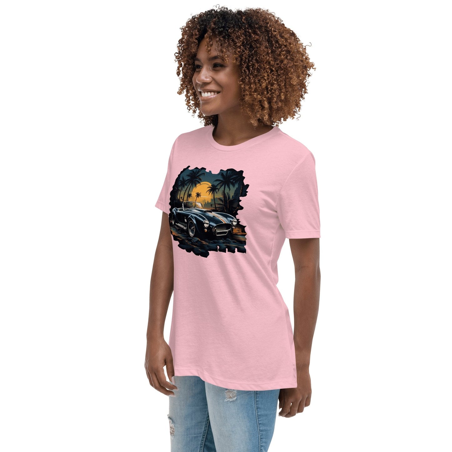 Lockeres Damen T-Shirt "Shelby Cobra" - Artexio