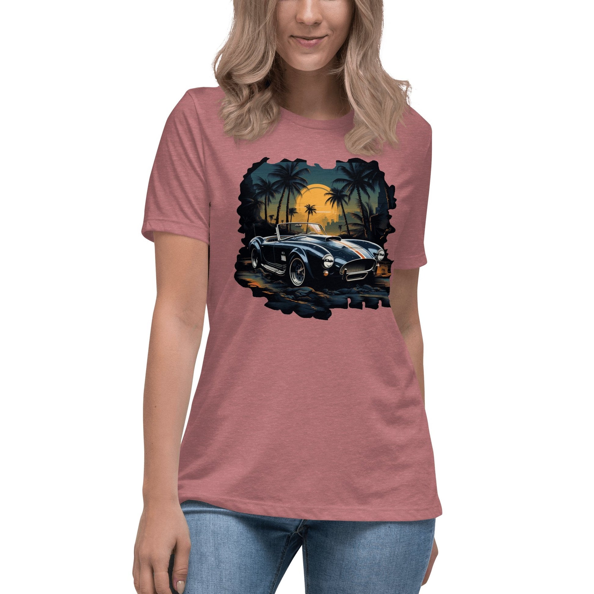 Lockeres Damen T-Shirt "Shelby Cobra" - Artexio