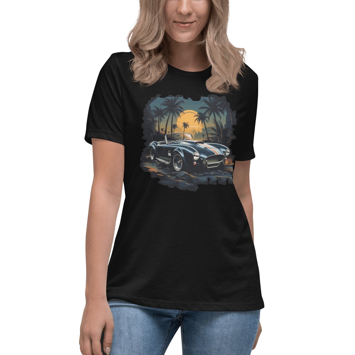 Lockeres Damen T-Shirt "Shelby Cobra" - Artexio