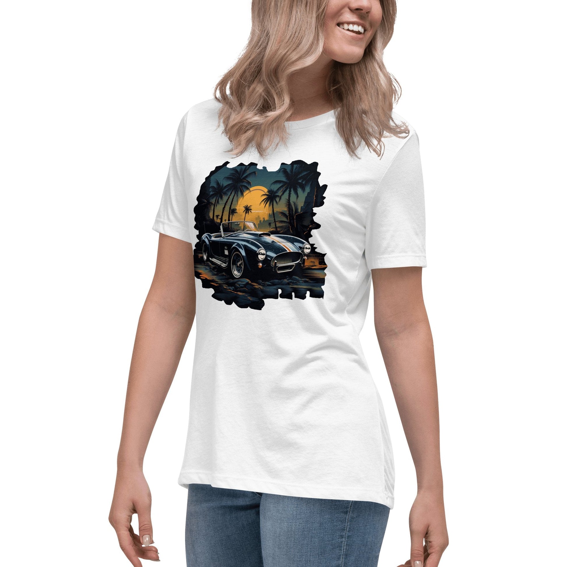 Lockeres Damen T-Shirt "Shelby Cobra" - Artexio