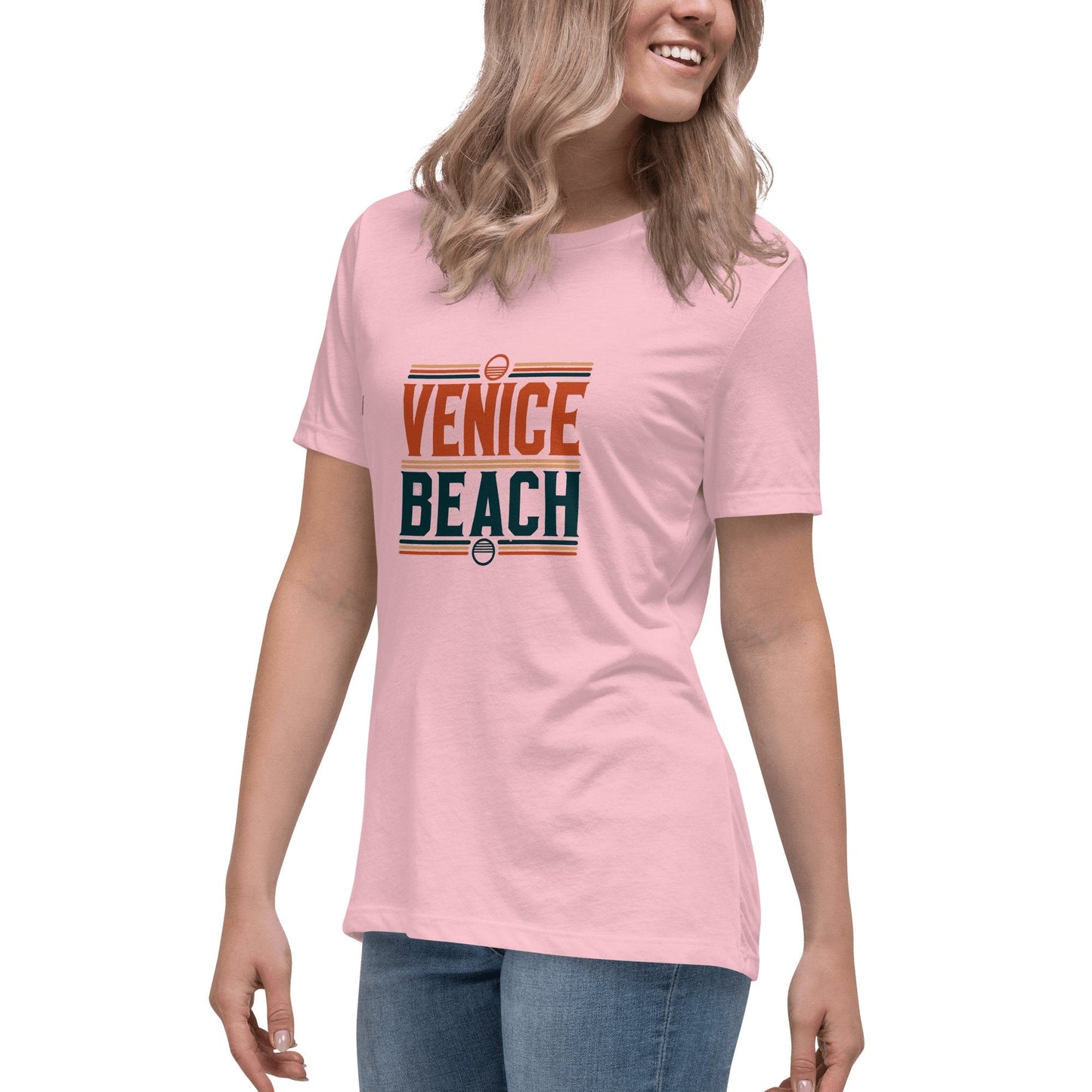 Lockeres Damen T-Shirt "Venice Beach" - Artexio