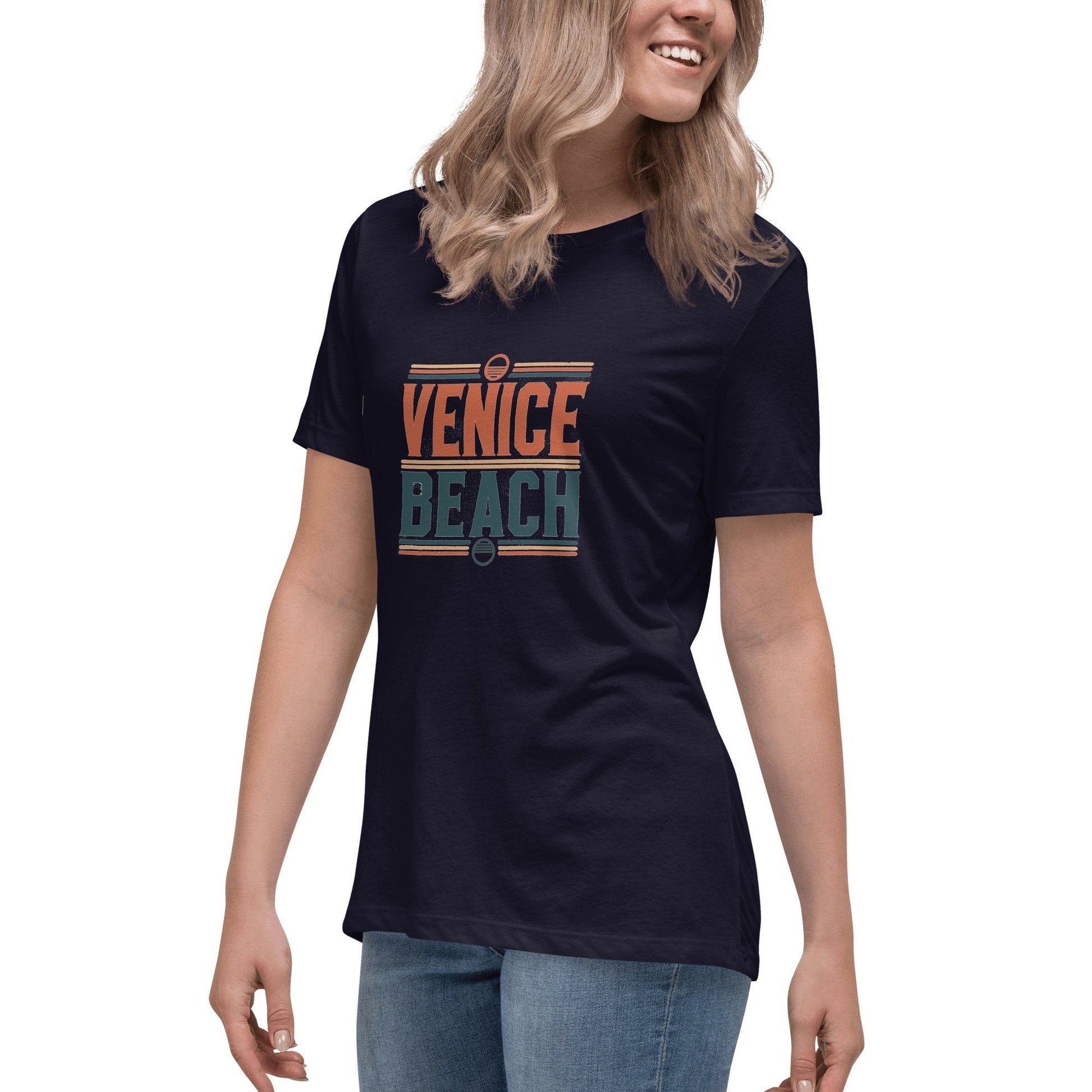 Lockeres Damen T-Shirt "Venice Beach" - Artexio